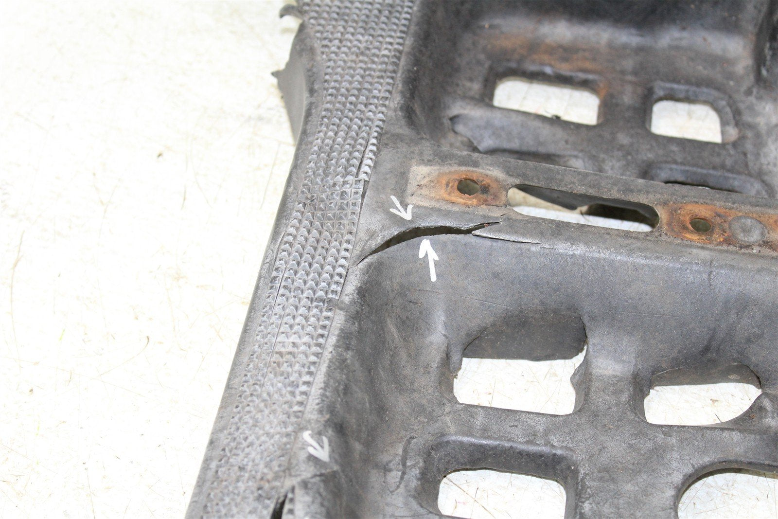 2004 Honda Rancher 350 ES Left & Right Foot Well Rests 11110