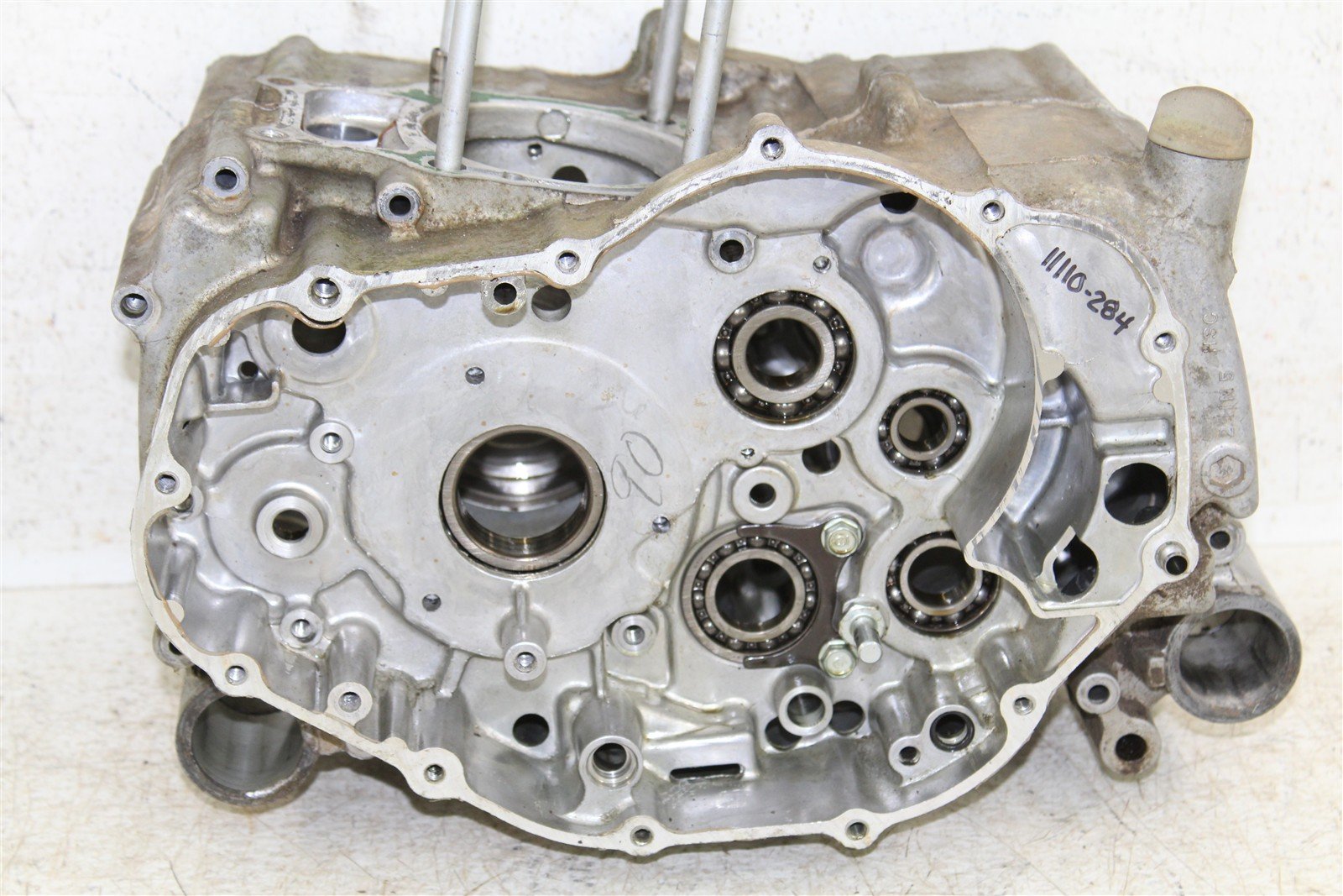 2004 Honda Rancher 350 ES Engine Cases Crankcase Left Right 11110