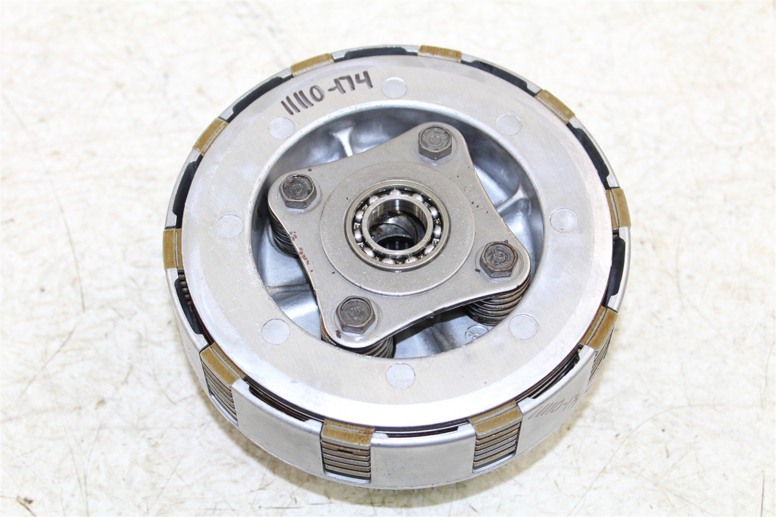 2004 Honda Rancher 350 ES Clutch Basket Inner Hub Pressure Plate 11110