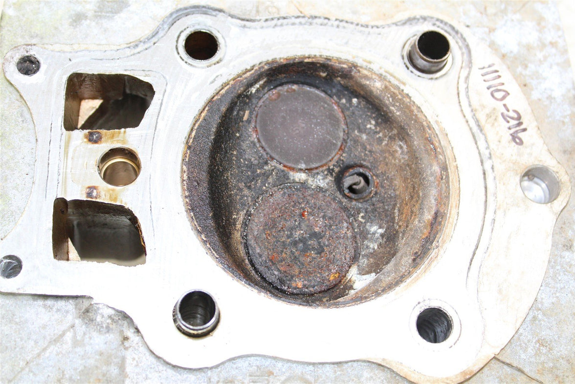 2004 Honda Rancher 350 ES Cylinder Head Valve Cover Intake Exhaust 11110