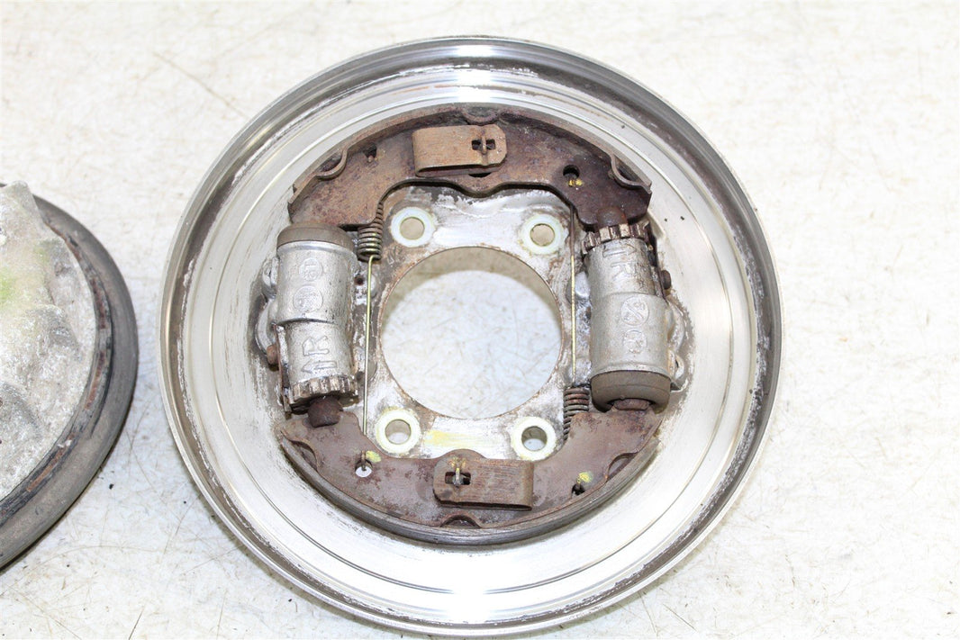 2004 Honda Rancher 350 ES Front Right Brake Drum Backing Plate Panel Hub 11110