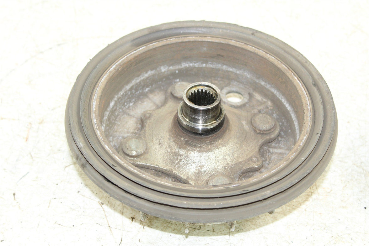 2004 Honda Rancher 350 ES Front Right Brake Drum Backing Plate Panel Hub 11110