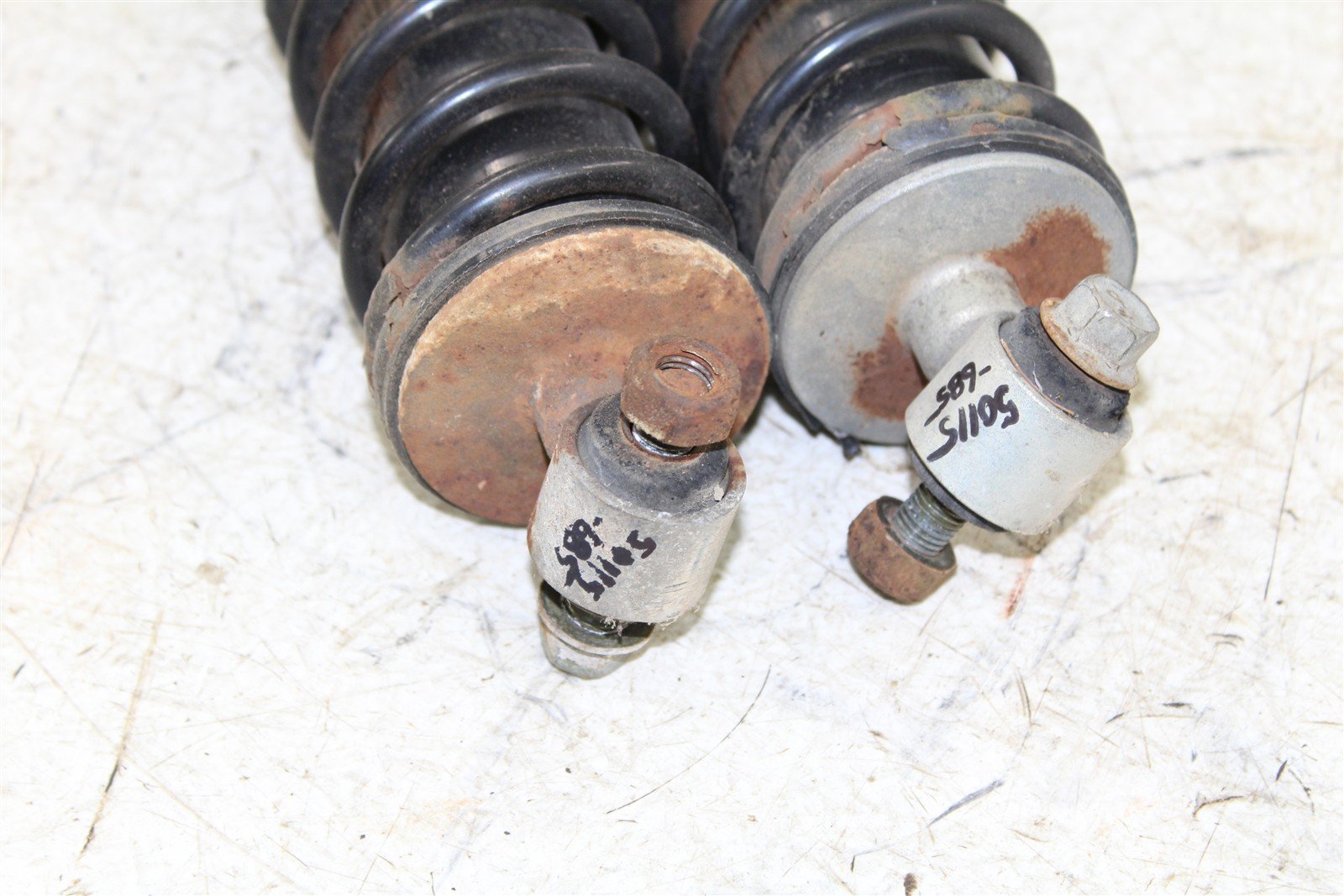 2002 Yamaha Big Bear 400 4x4 Front Shocks Spring Absorber Left Right 50115