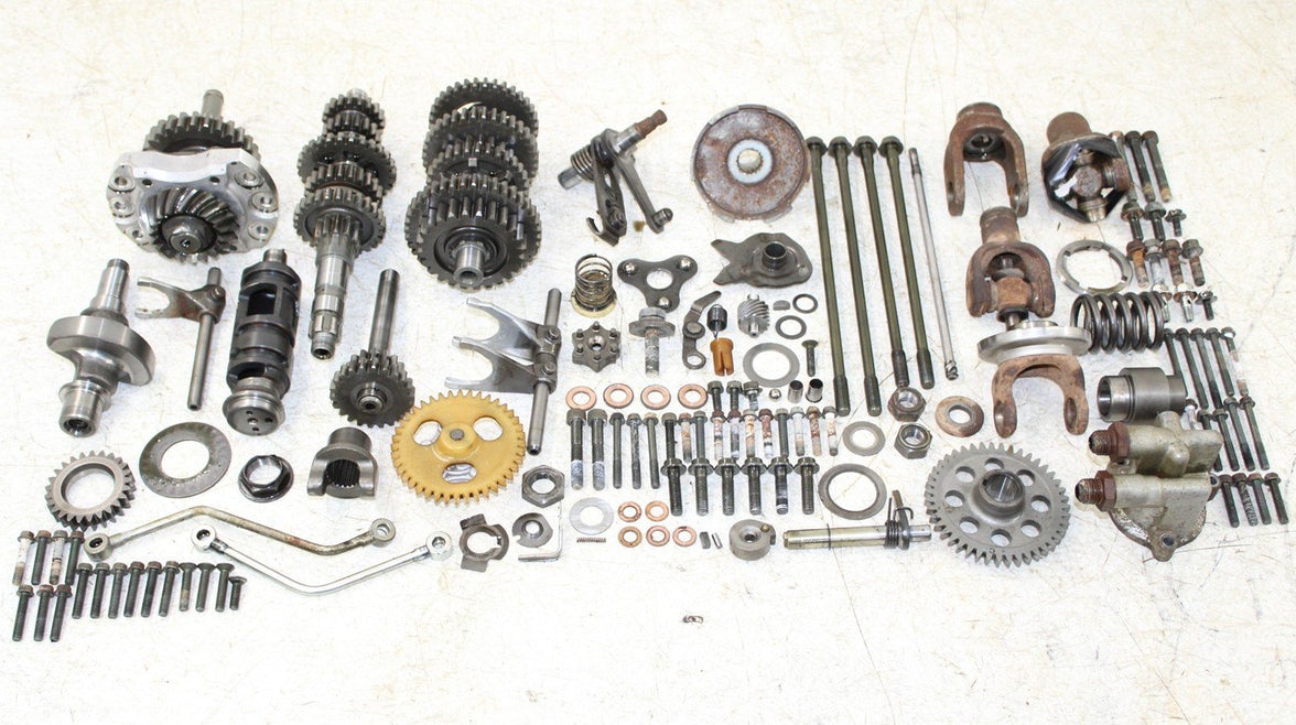 2002 Yamaha Big Bear 400 4x4 Transmission Gears Shift Shaft Forks Drum 50115