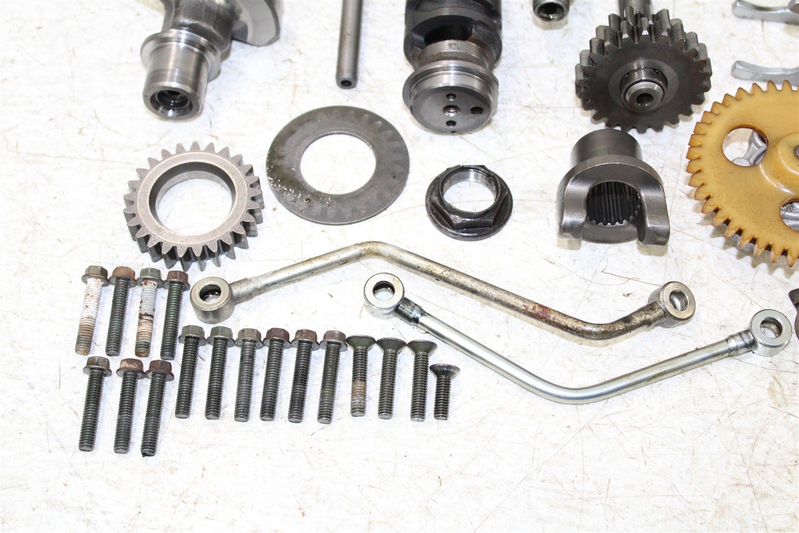 2002 Yamaha Big Bear 400 4x4 Transmission Gears Shift Shaft Forks Drum 50115