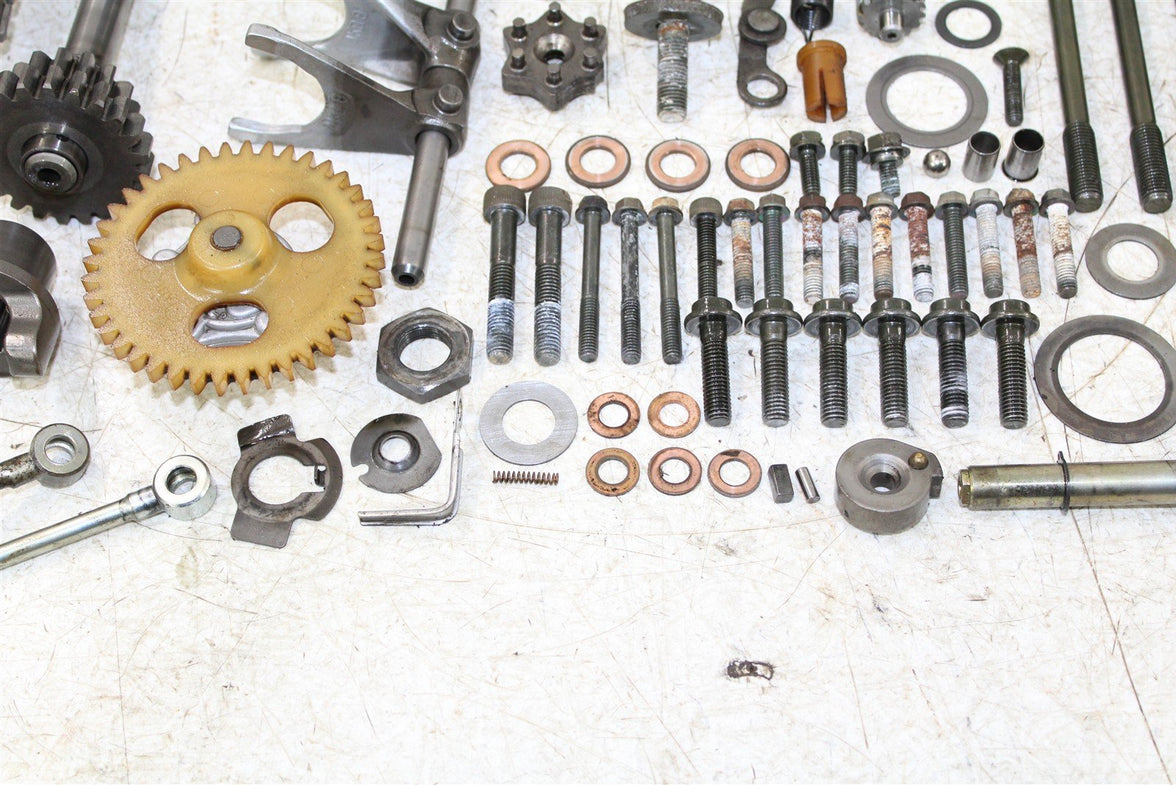 2002 Yamaha Big Bear 400 4x4 Transmission Gears Shift Shaft Forks Drum 50115