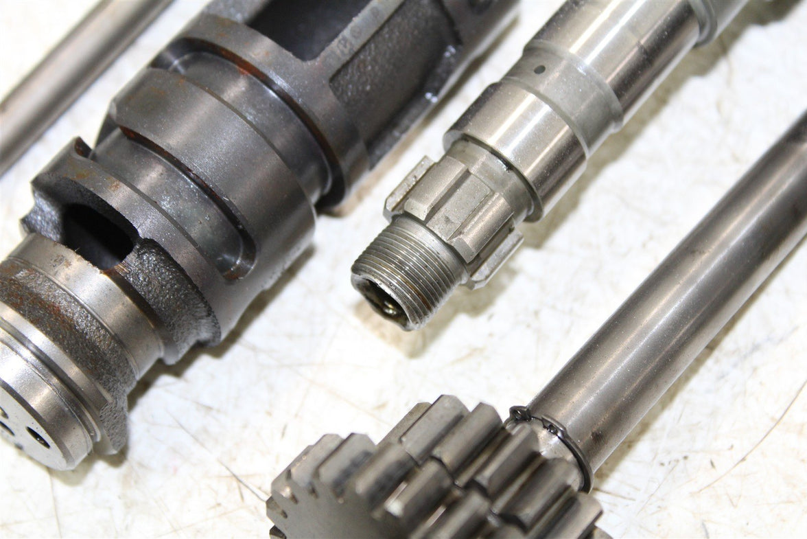 2002 Yamaha Big Bear 400 4x4 Transmission Gears Shift Shaft Forks Drum 50115