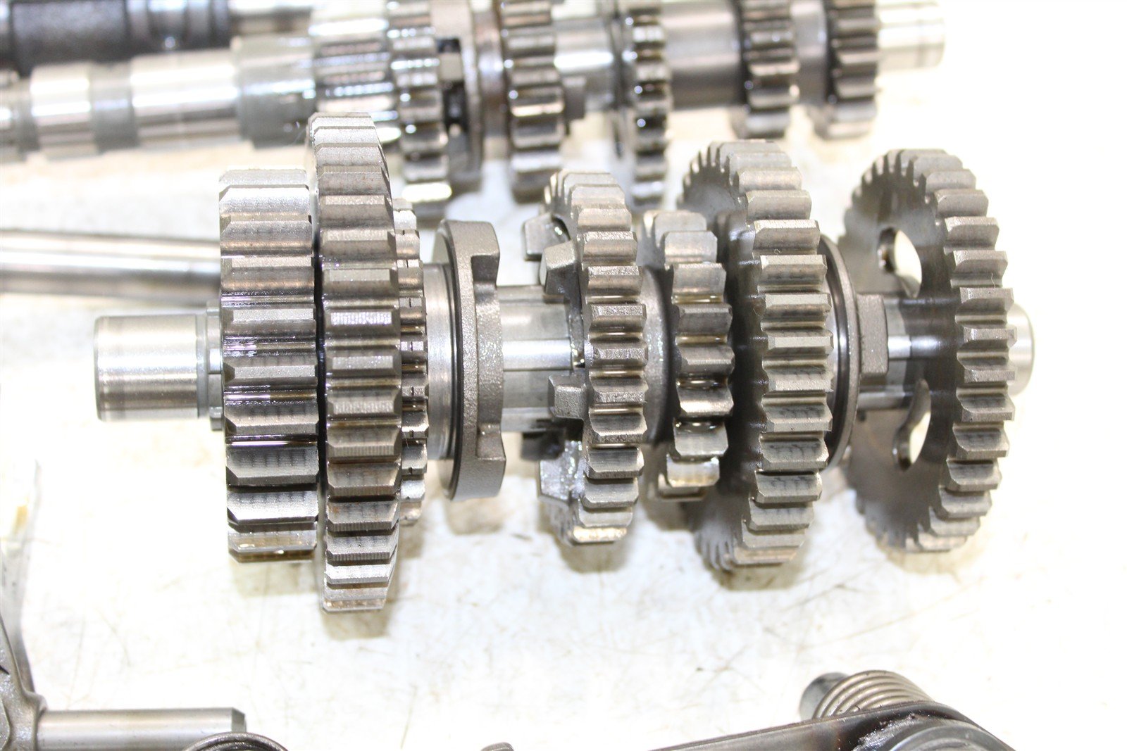 2002 Yamaha Big Bear 400 4x4 Transmission Gears Shift Shaft Forks Drum 50115