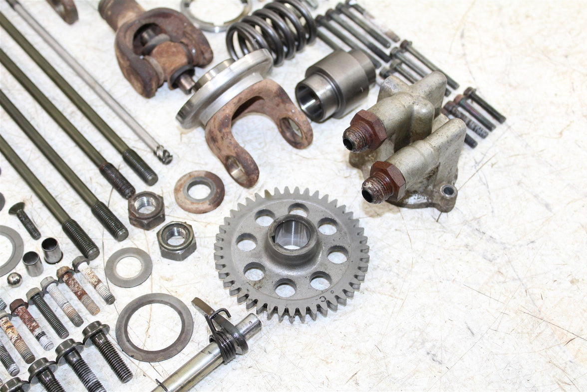 2002 Yamaha Big Bear 400 4x4 Transmission Gears Shift Shaft Forks Drum 50115