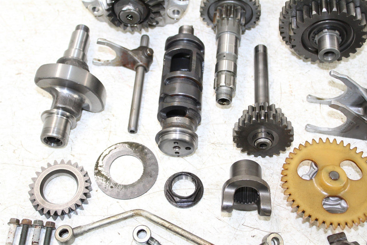 2002 Yamaha Big Bear 400 4x4 Transmission Gears Shift Shaft Forks Drum 50115