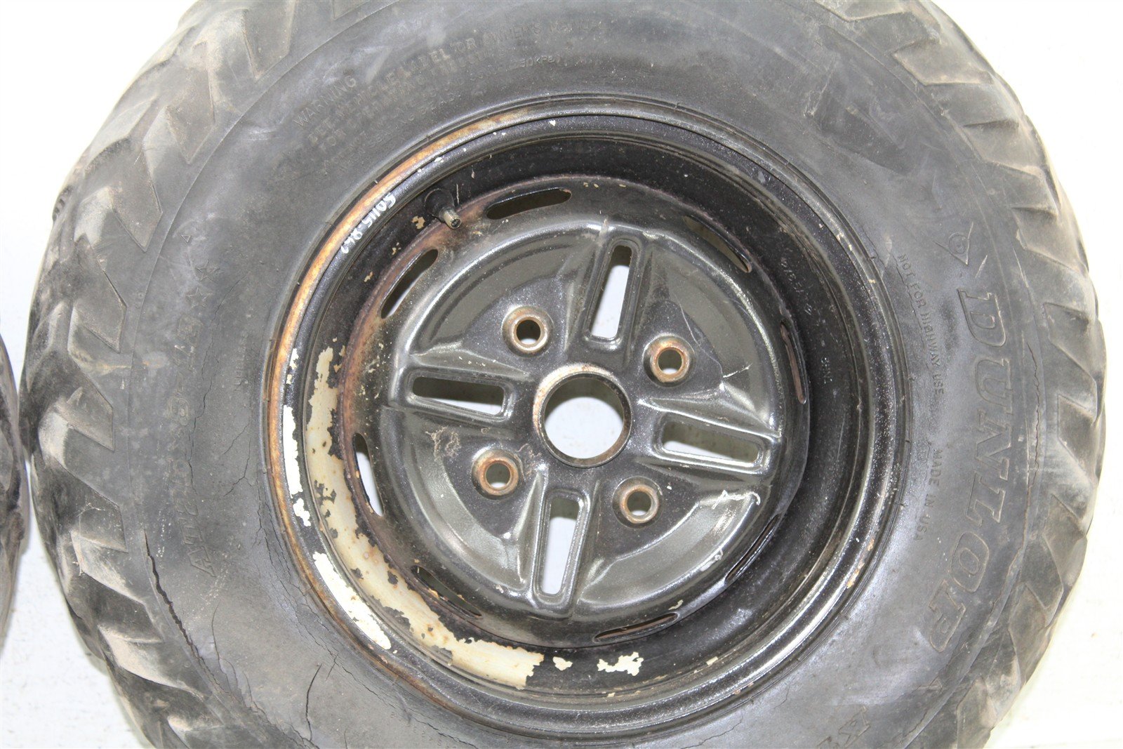1993 Yamaha Kodiak 400 4x4 Front Wheel Set Rims 50115