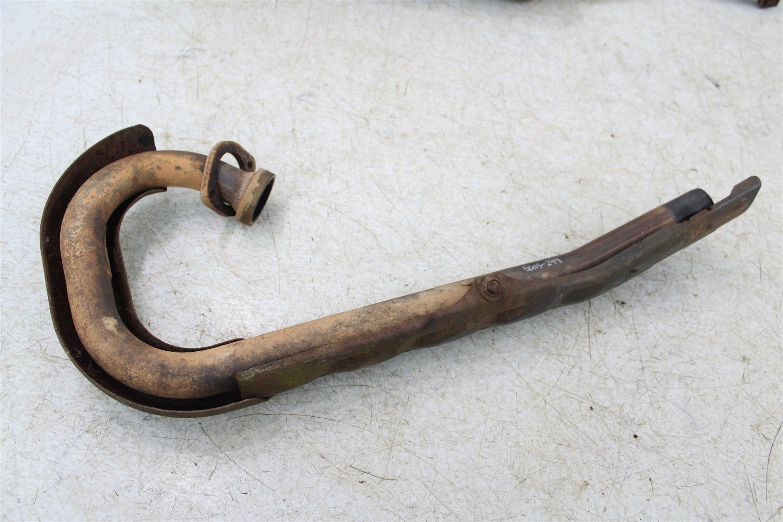 2002 Yamaha Big Bear 400 4x4 Exhaust Head Pipe Silencer Muffler 50115