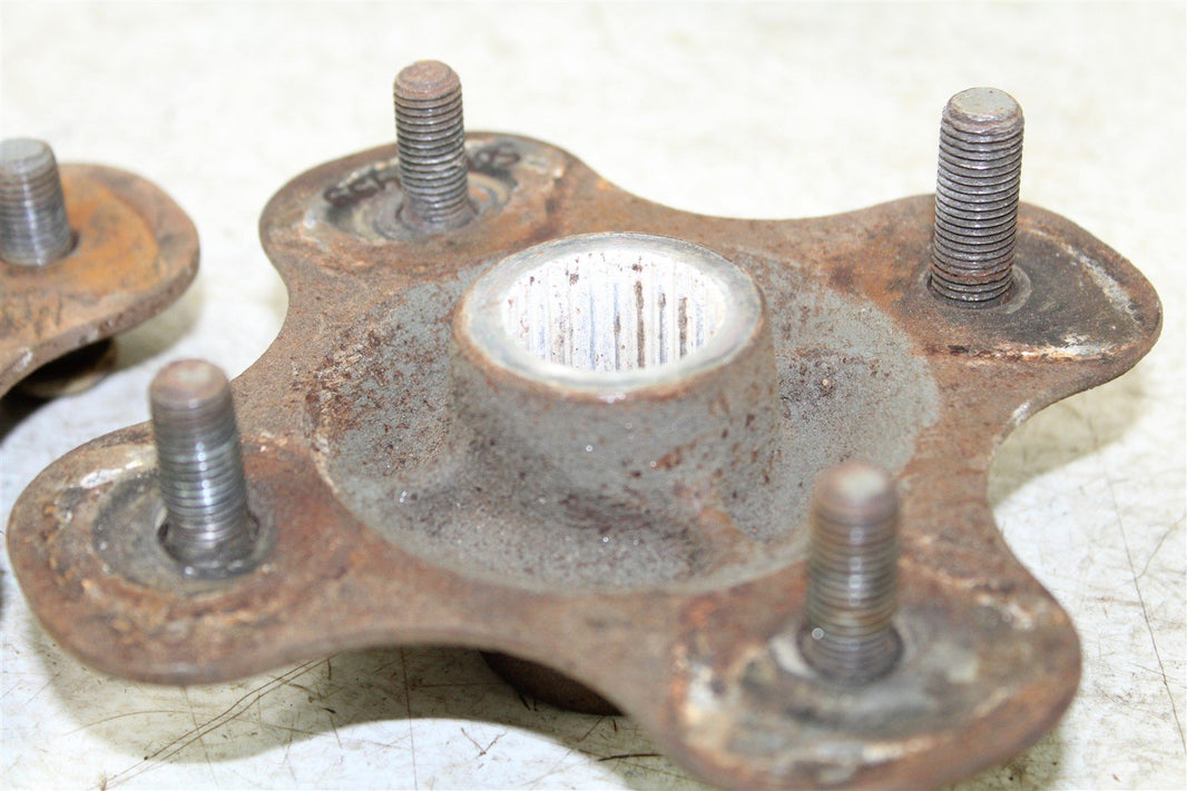 2002 Yamaha Big Bear 400 4x4 Rear Hubs Wheel Mounts 50115