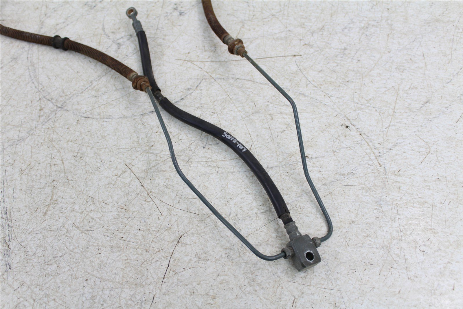 2002 Yamaha Big Bear 400 4x4 Front Brake Hose Line 50115