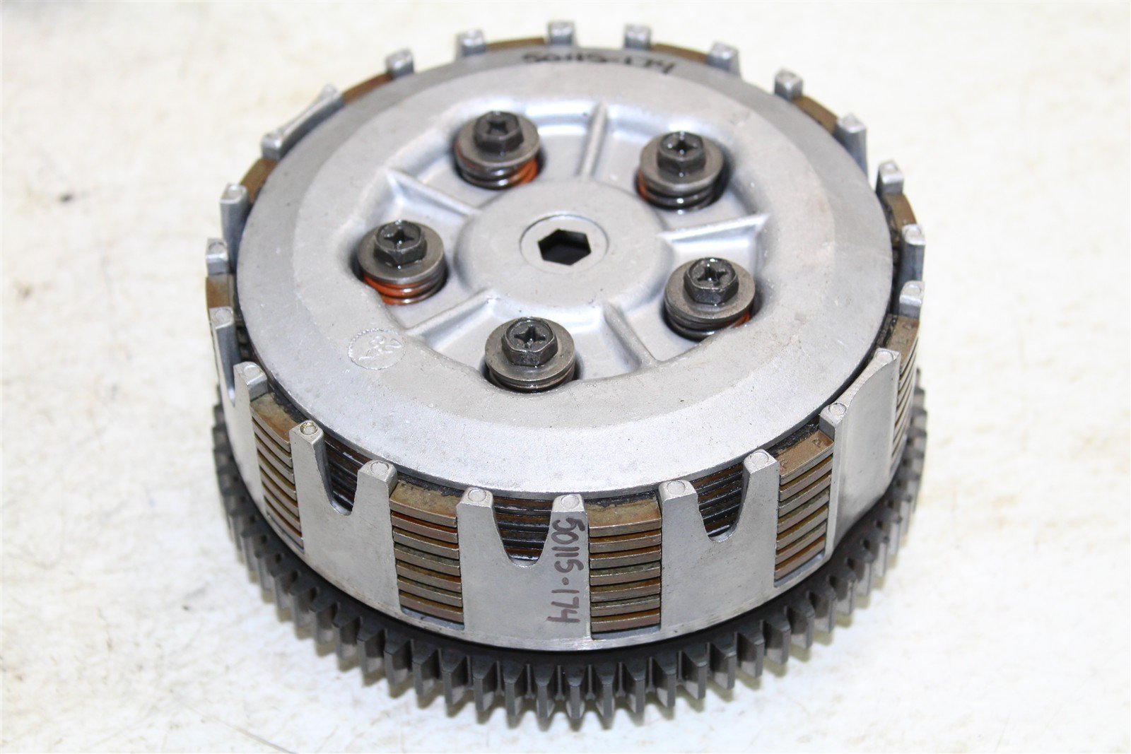 2002 Yamaha Big Bear 400 4x4 Clutch Basket Inner Hub Pressure Plate 50115