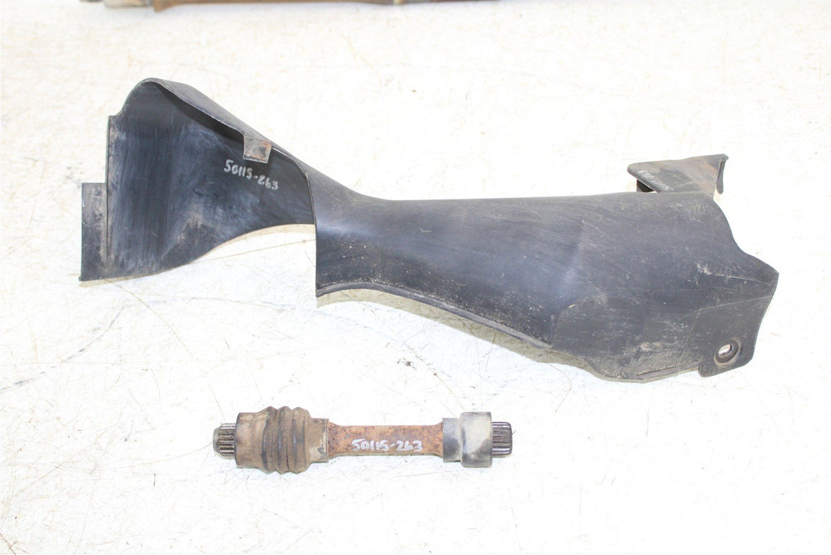 2002 Yamaha Big Bear 400 4x4 Front Drive Shaft Assembly w/ Cover 50115
