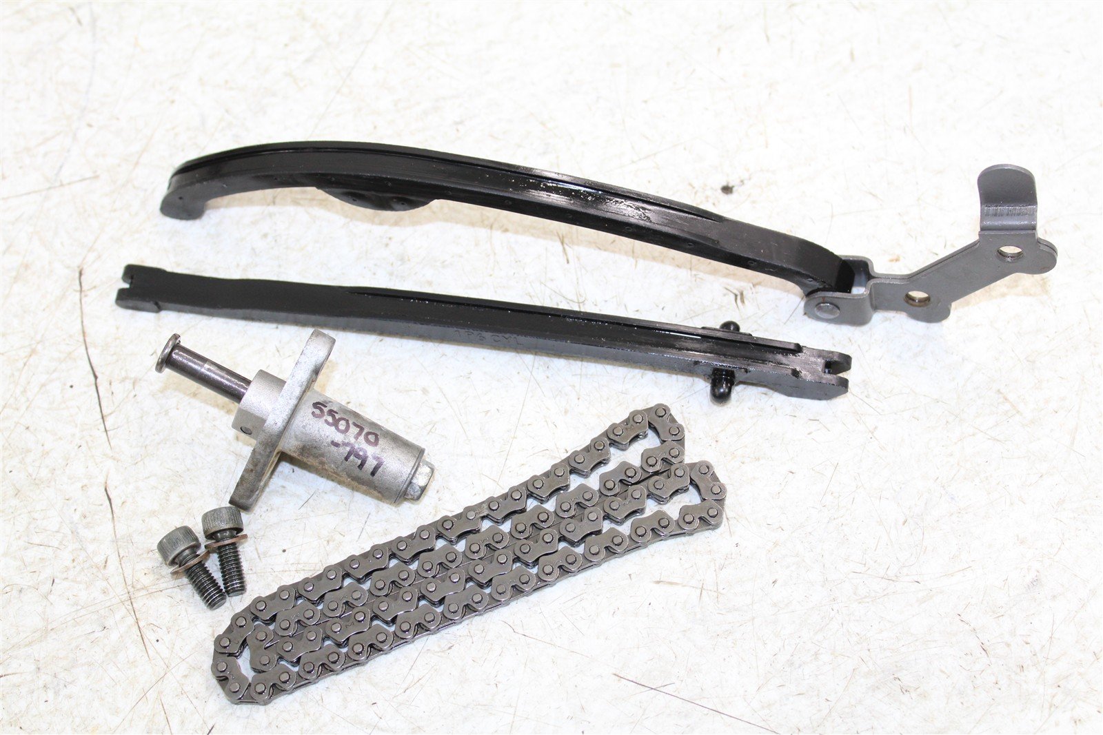 2006 Yamaha TTR 50 E Timing Chain Guides w/ Camshaft Tensioner 55070