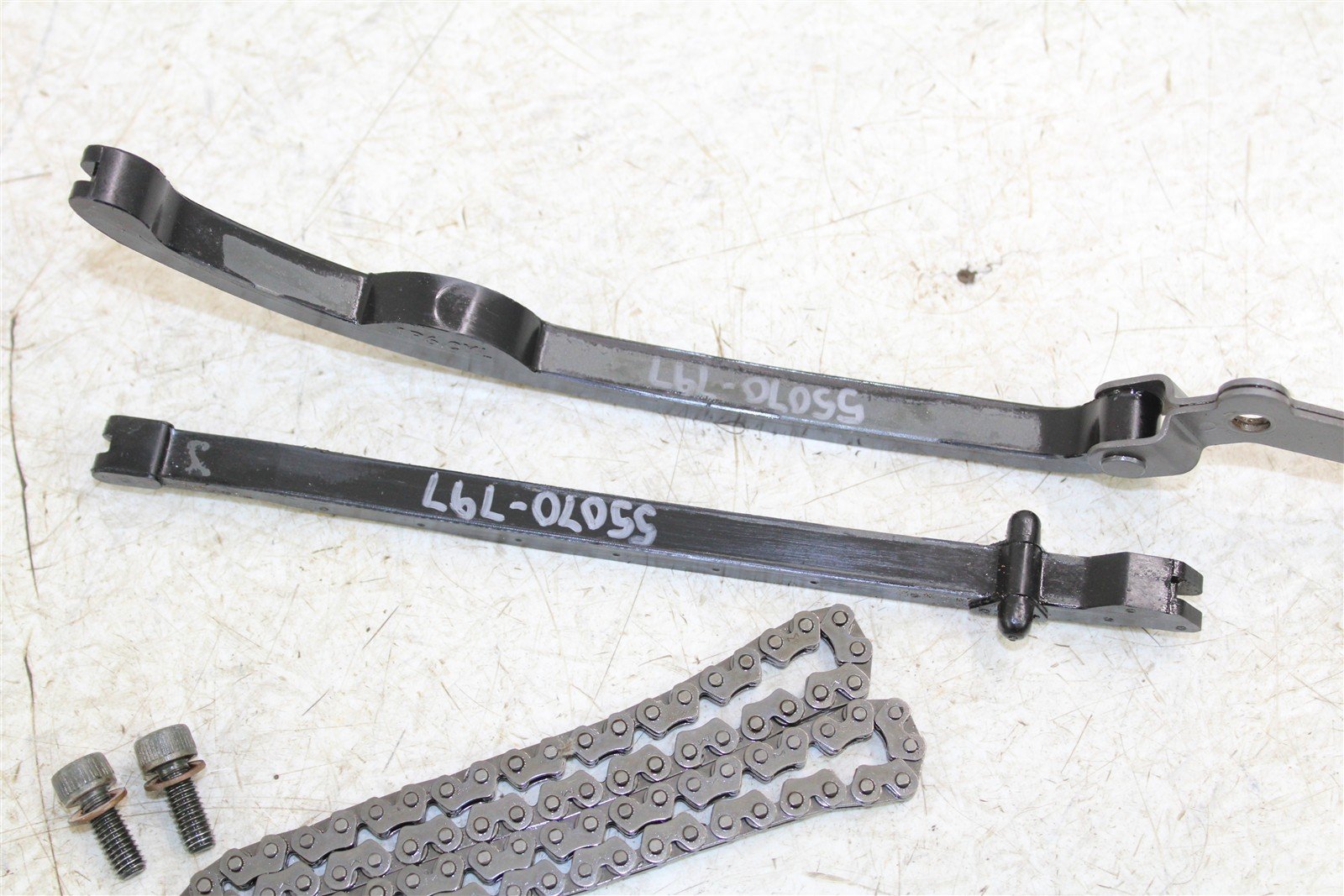 2006 Yamaha TTR 50 E Timing Chain Guides w/ Camshaft Tensioner 55070