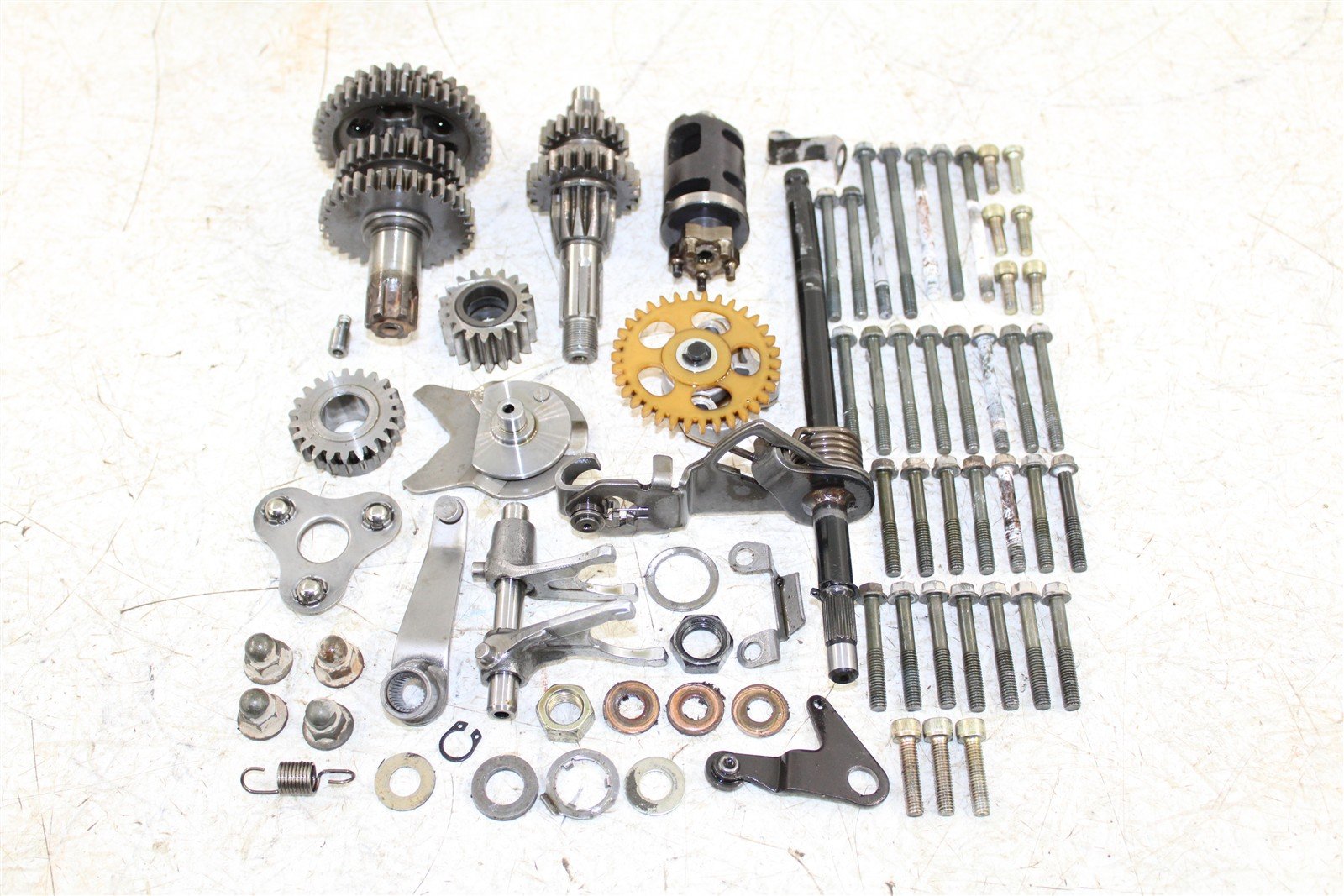 2006 Yamaha TTR 50 E Transmission Gears Shaft Shift Drum 55070