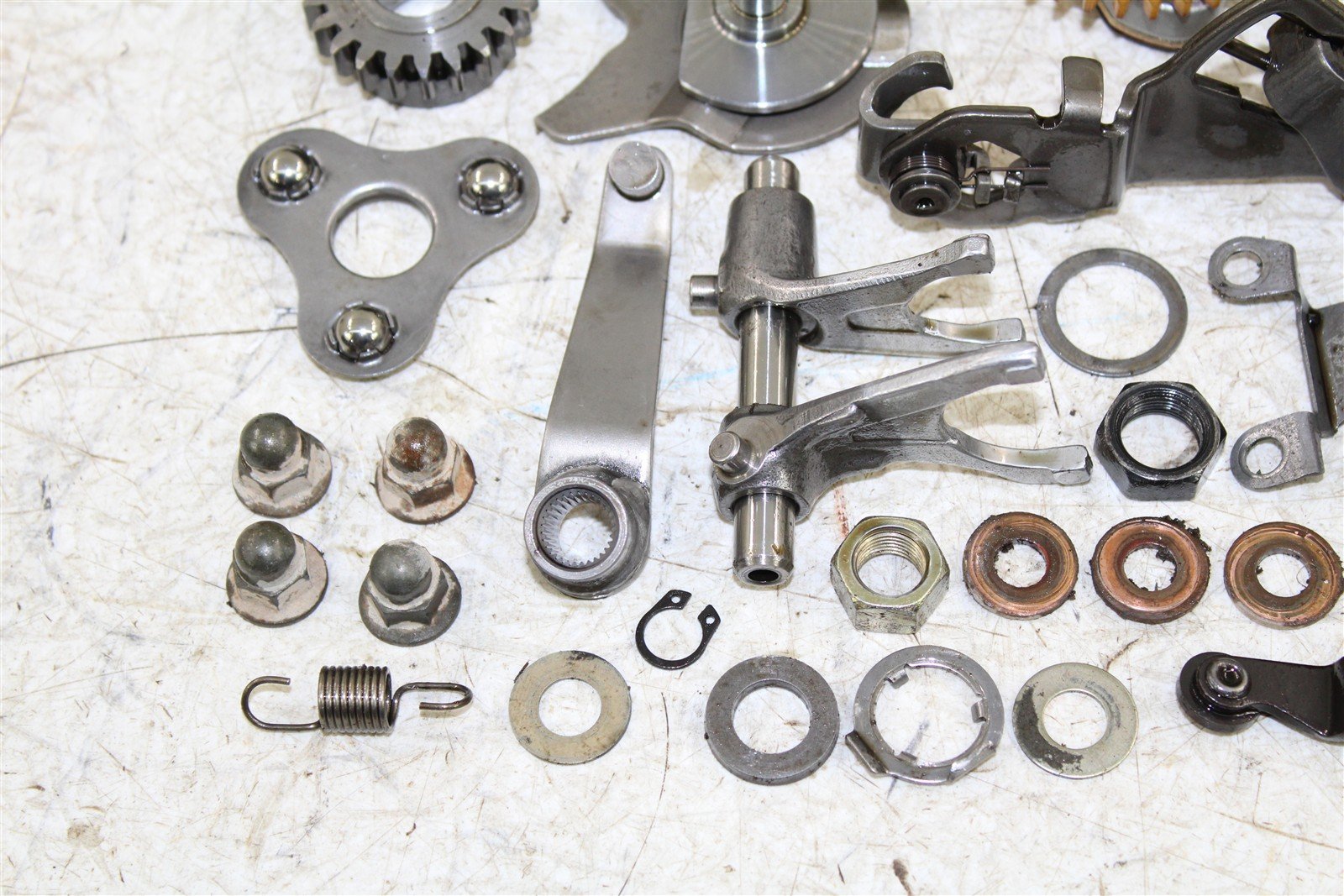 2006 Yamaha TTR 50 E Transmission Gears Shaft Shift Drum 55070