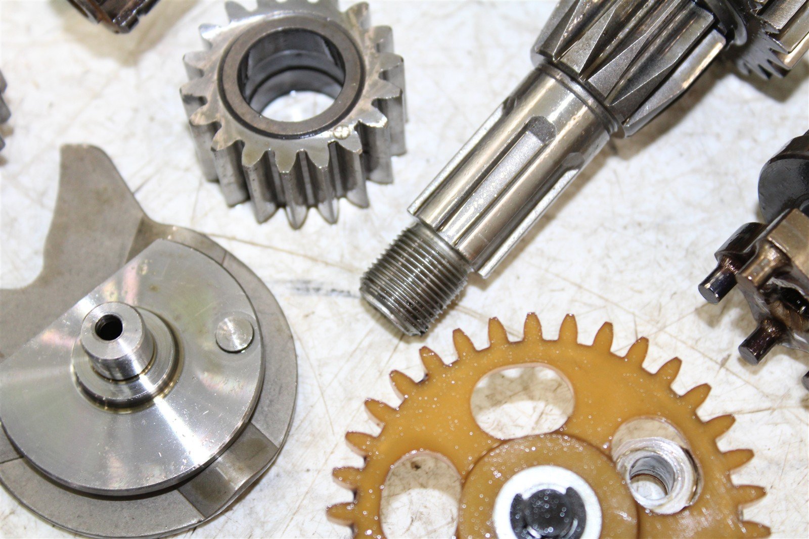 2006 Yamaha TTR 50 E Transmission Gears Shaft Shift Drum 55070