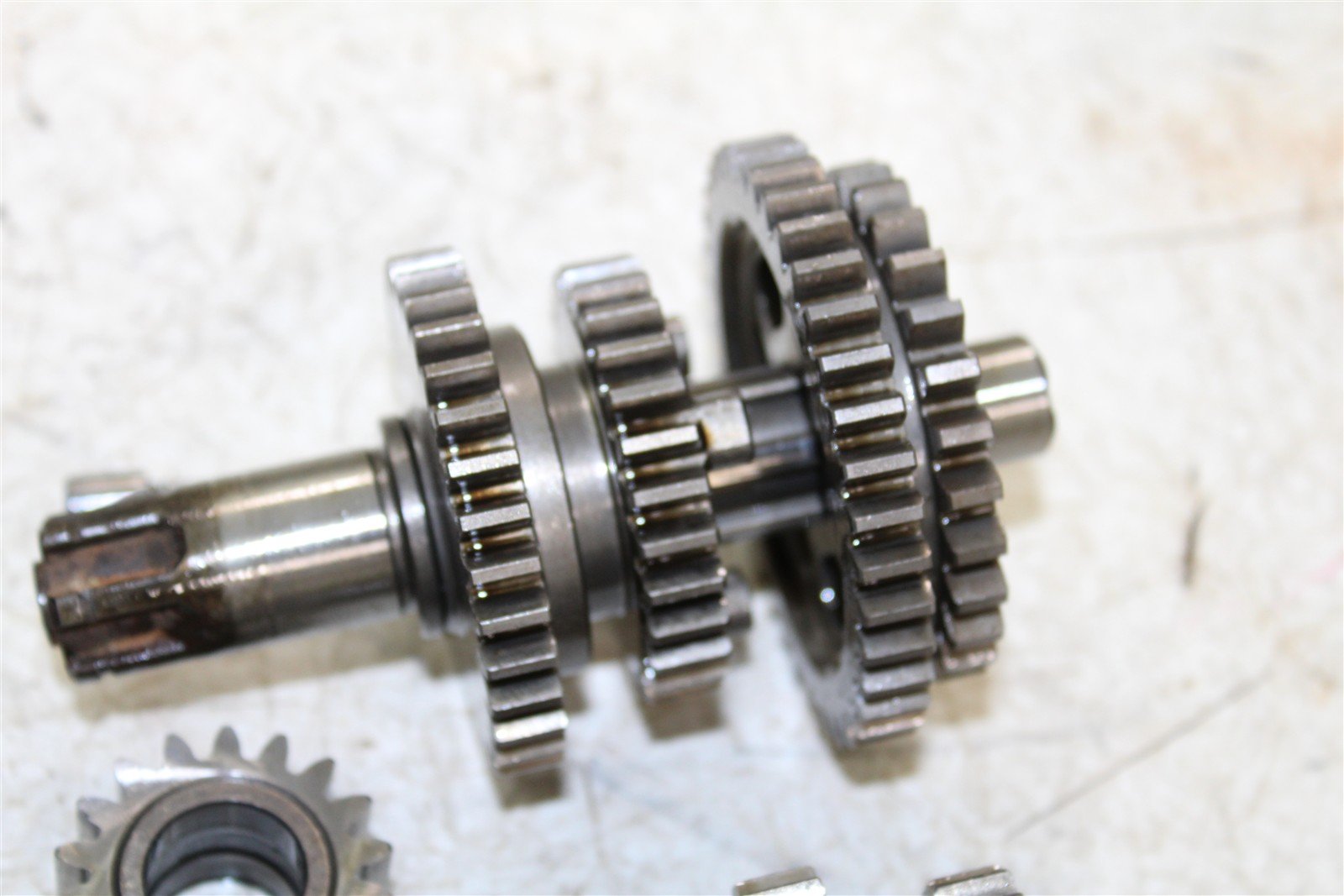 2006 Yamaha TTR 50 E Transmission Gears Shaft Shift Drum 55070