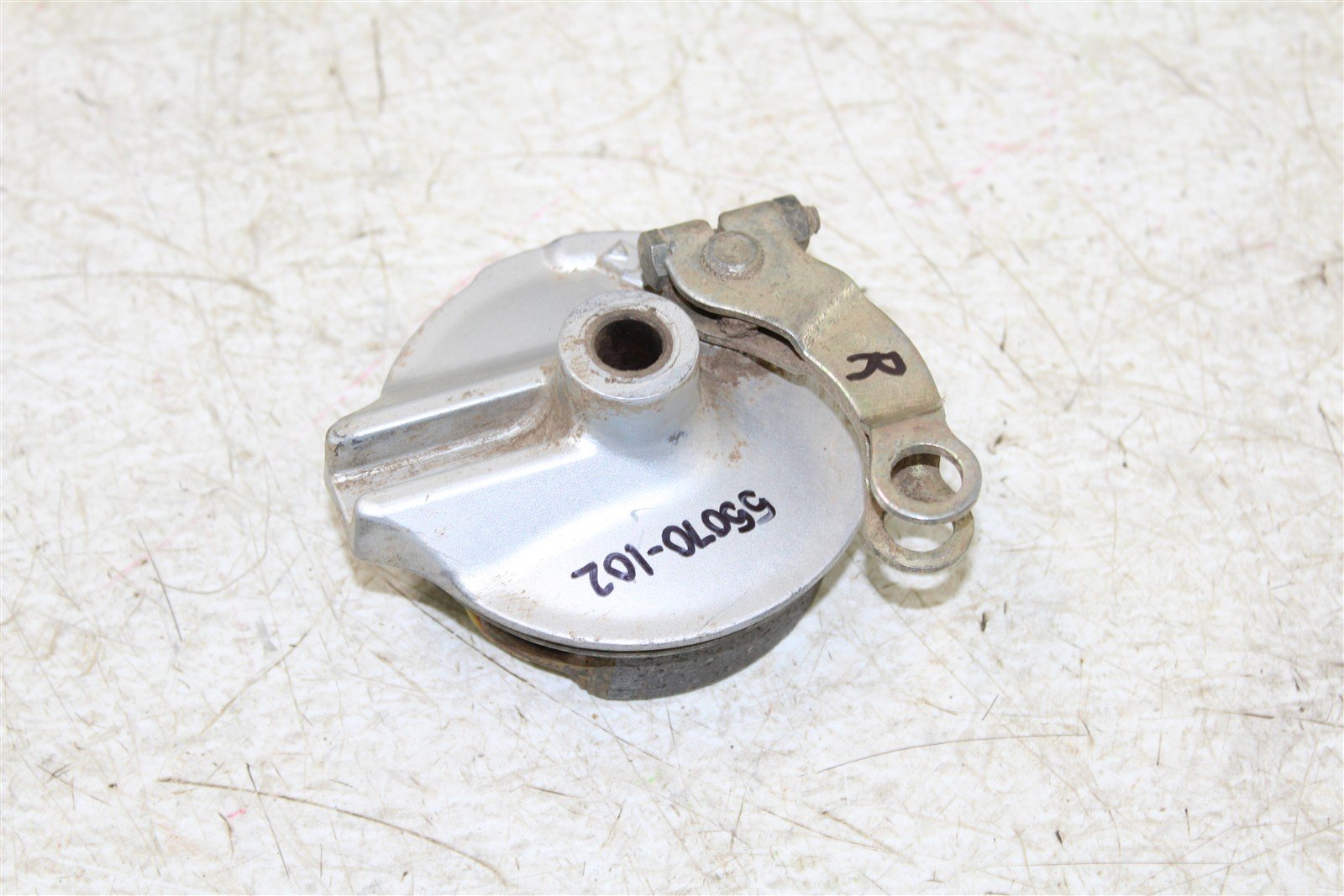 2006 Yamaha TTR 50 E Rear Brake Drum Plate Panel Shoes Mount 55070