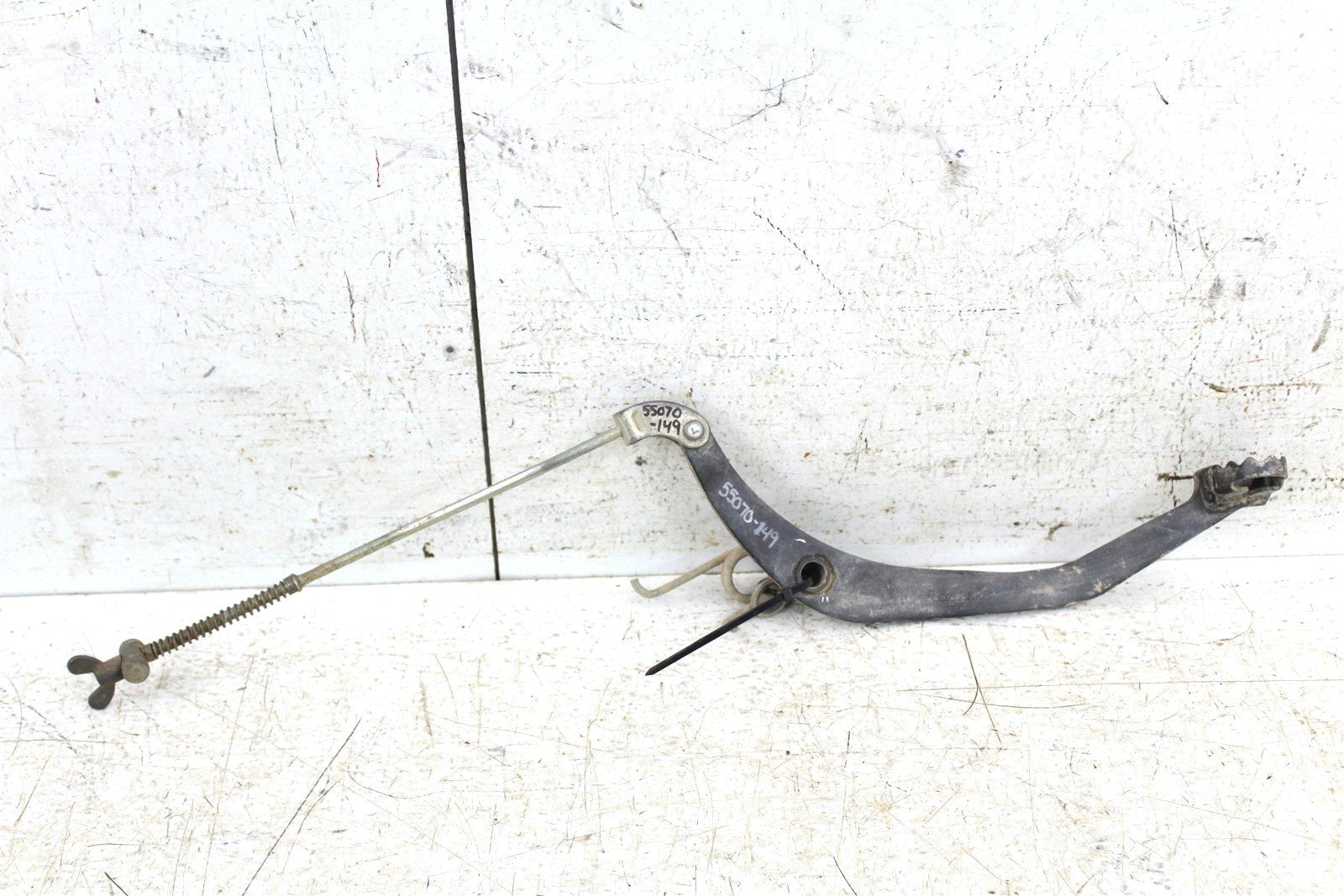 2006 Yamaha TTR 50 E Rear Brake Pedal w/ Push Rod 55070