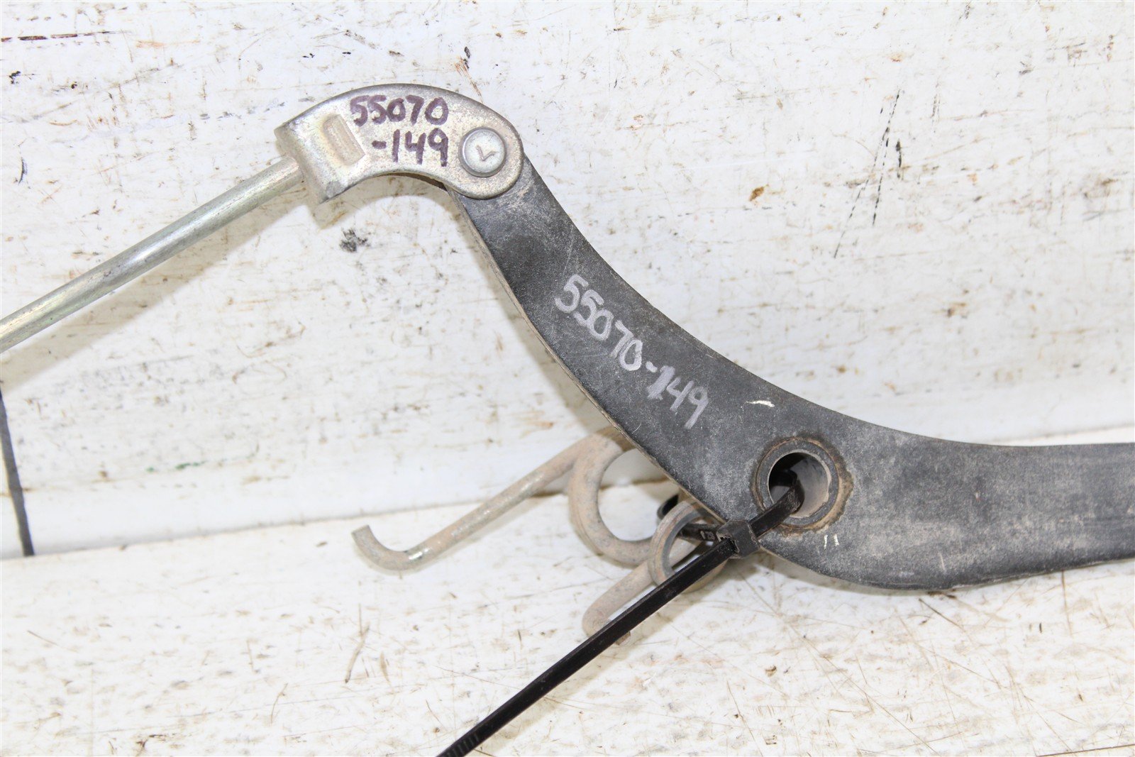 2006 Yamaha TTR 50 E Rear Brake Pedal w/ Push Rod 55070