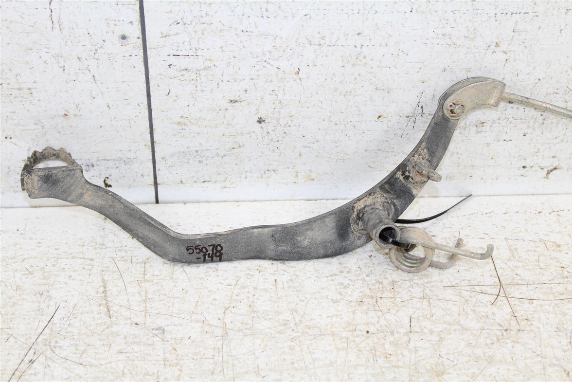 2006 Yamaha TTR 50 E Rear Brake Pedal w/ Push Rod 55070