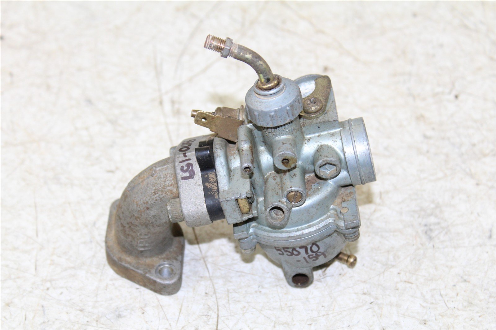 2006 Yamaha TTR 50 E Mikuni Carburetor Carb Fuel Intake Bowl Jets 55070