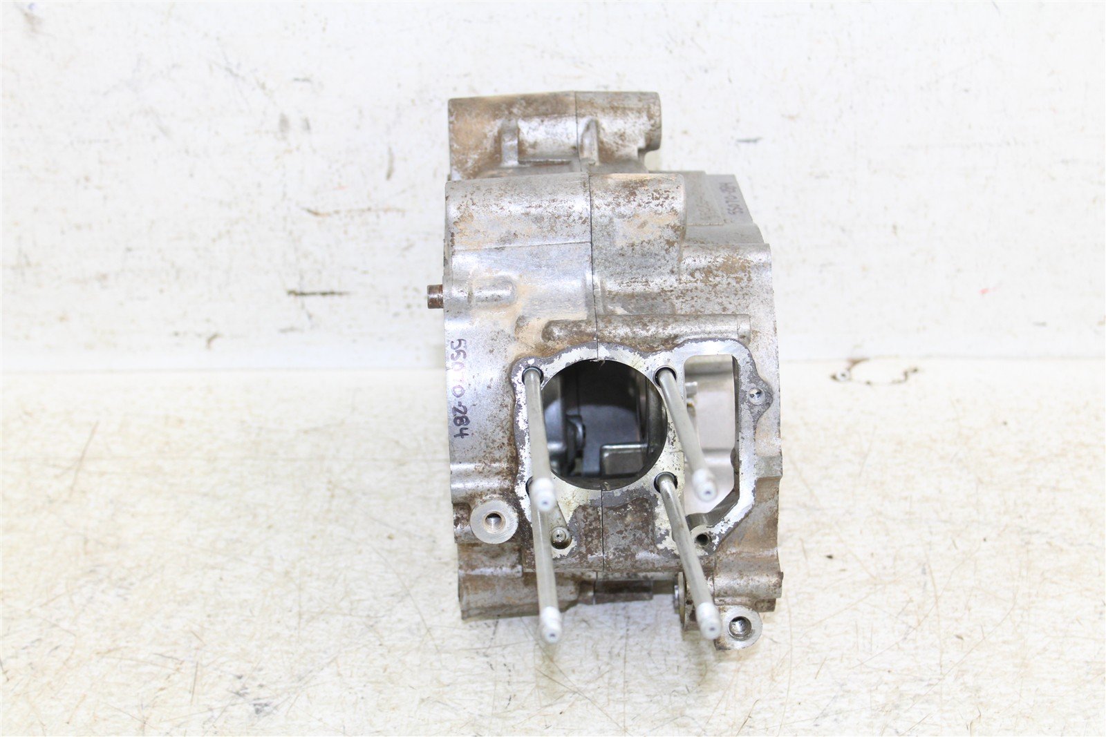 2006 Yamaha TTR 50 E Engine Cases Crankcase Motor Left Right 55070