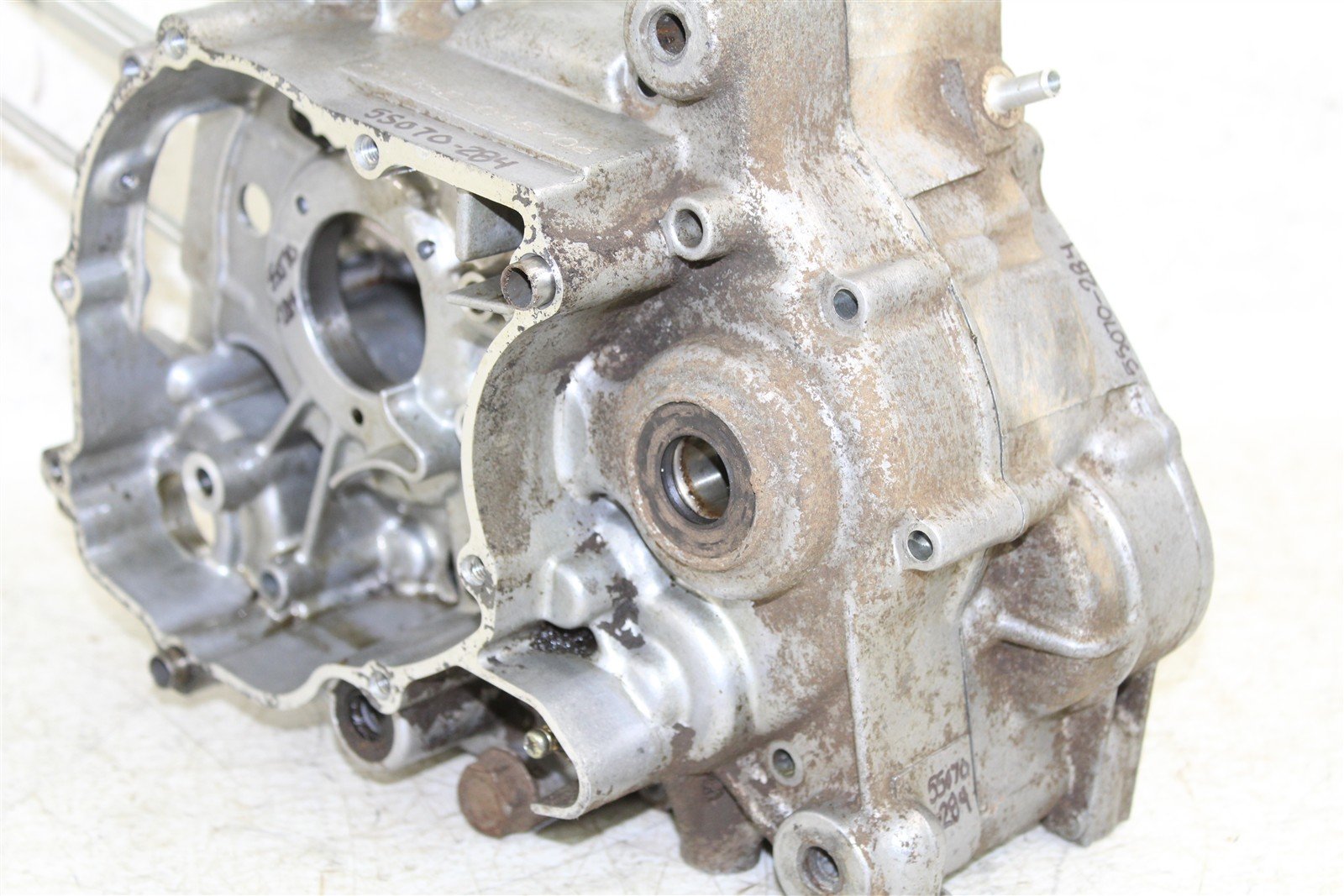2006 Yamaha TTR 50 E Engine Cases Crankcase Motor Left Right 55070