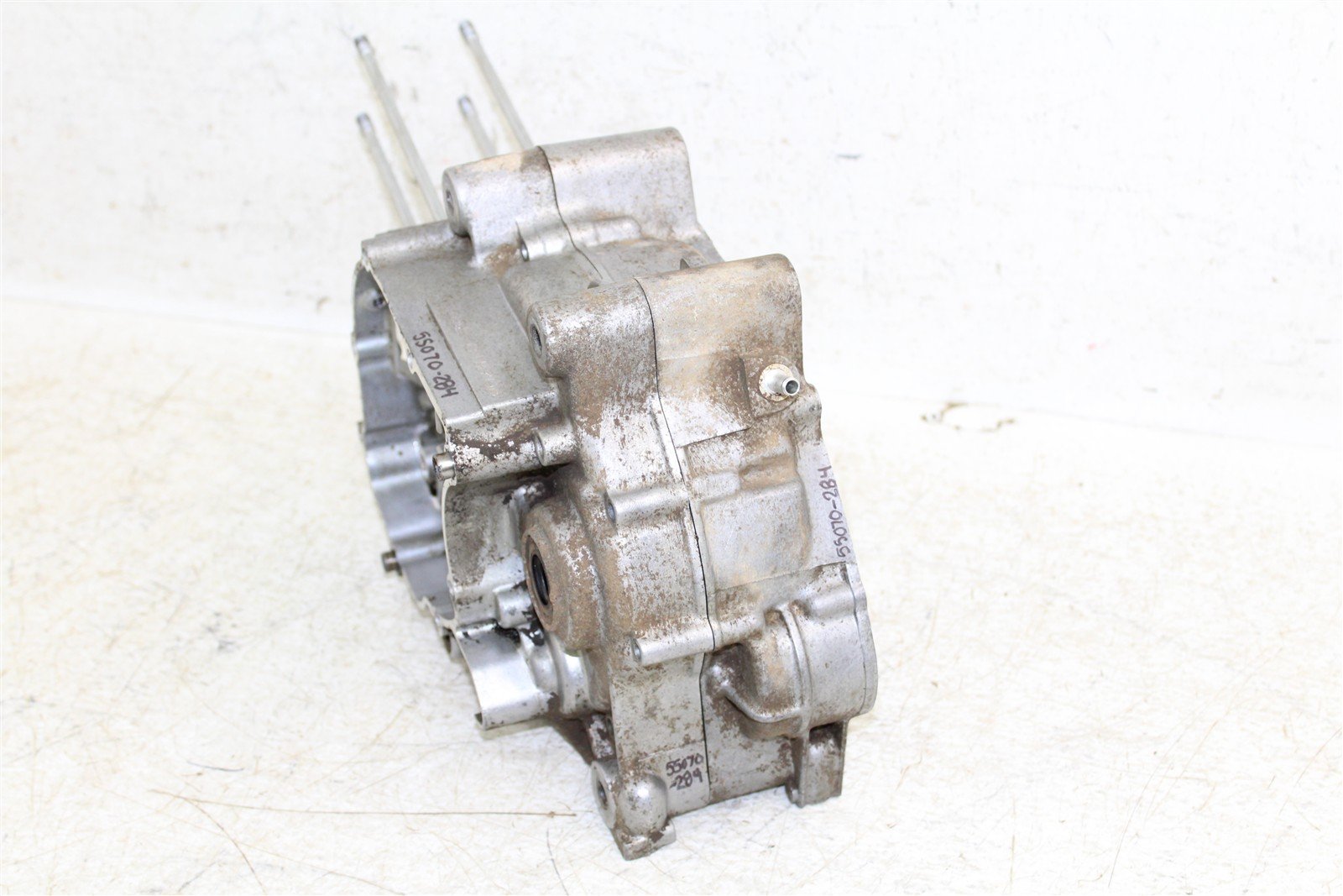 2006 Yamaha TTR 50 E Engine Cases Crankcase Motor Left Right 55070