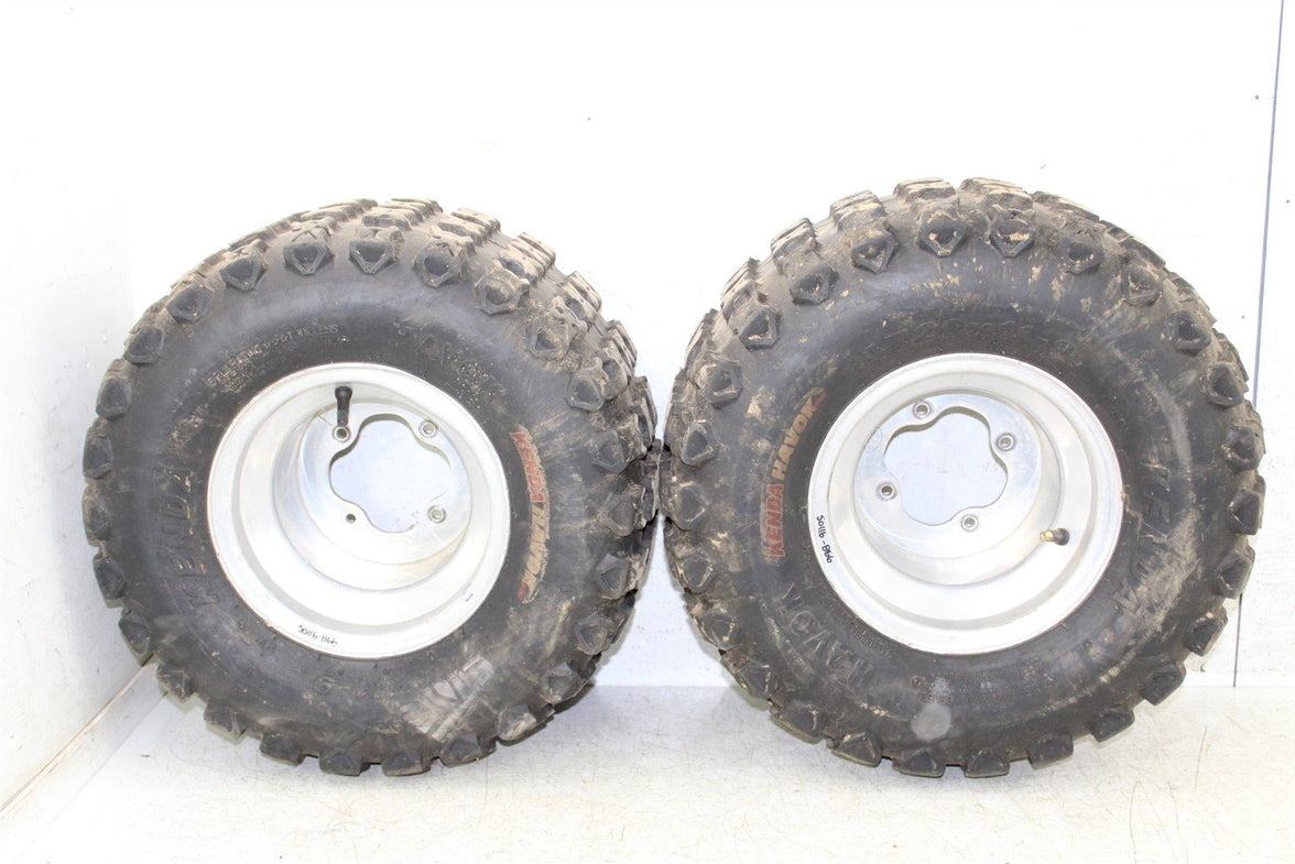2008 Yamaha Raptor 250 ITP Rear Wheel Set Rims 50116