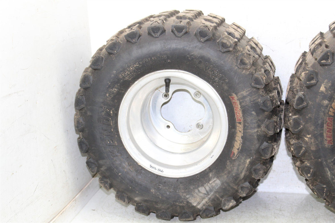 2008 Yamaha Raptor 250 ITP Rear Wheel Set Rims 50116