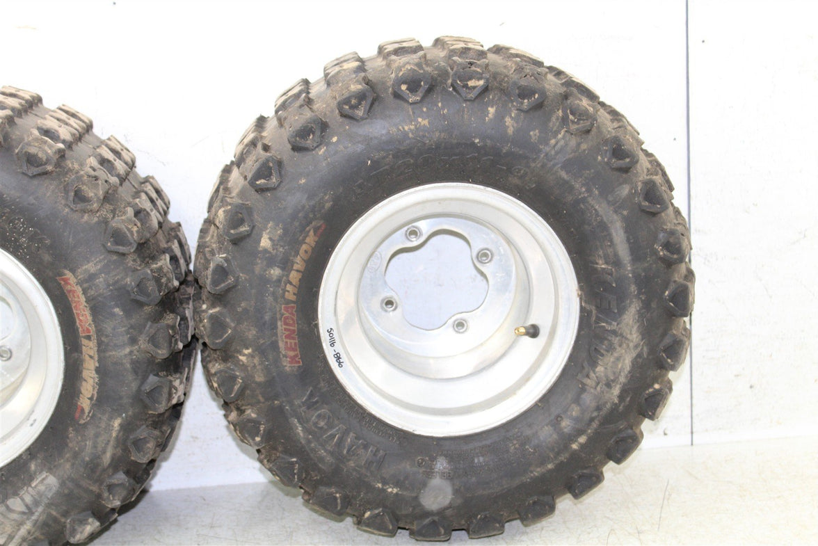2008 Yamaha Raptor 250 ITP Rear Wheel Set Rims 50116