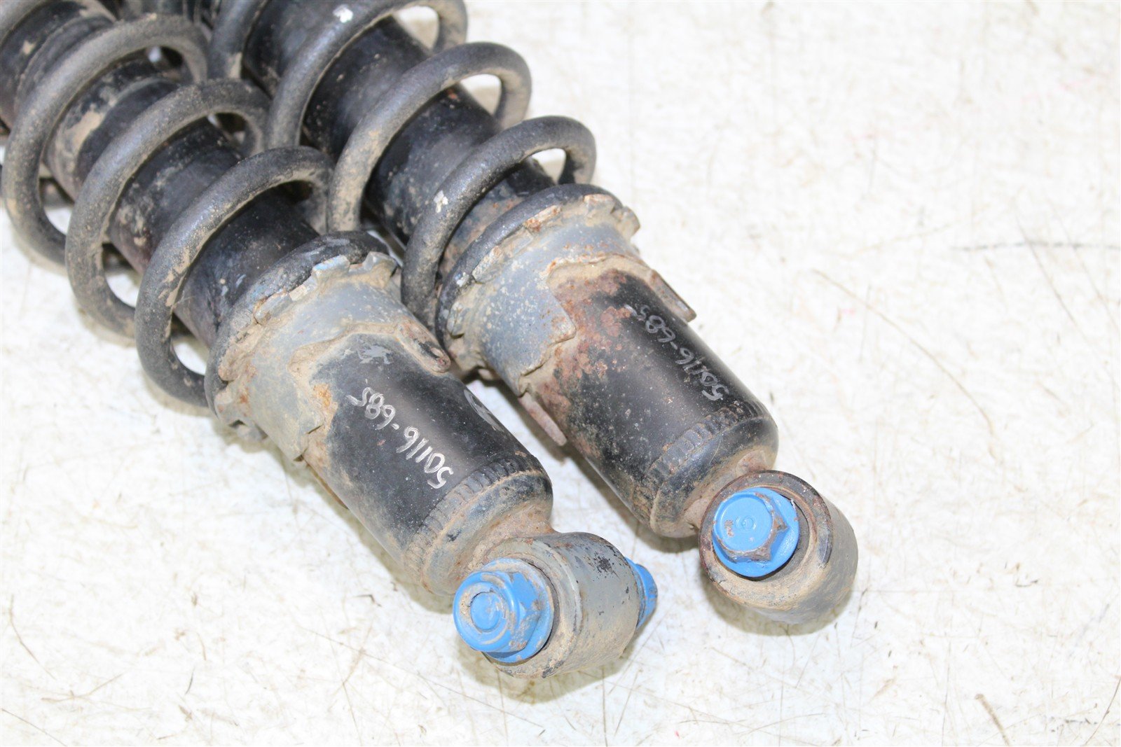 2008 Yamaha Raptor 250 Front Shocks Spring Absorber Left Right 50116