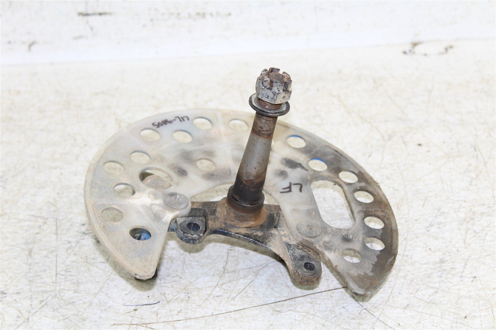 2008 Yamaha Raptor 250 Front Left Spindle Knuckle 50116