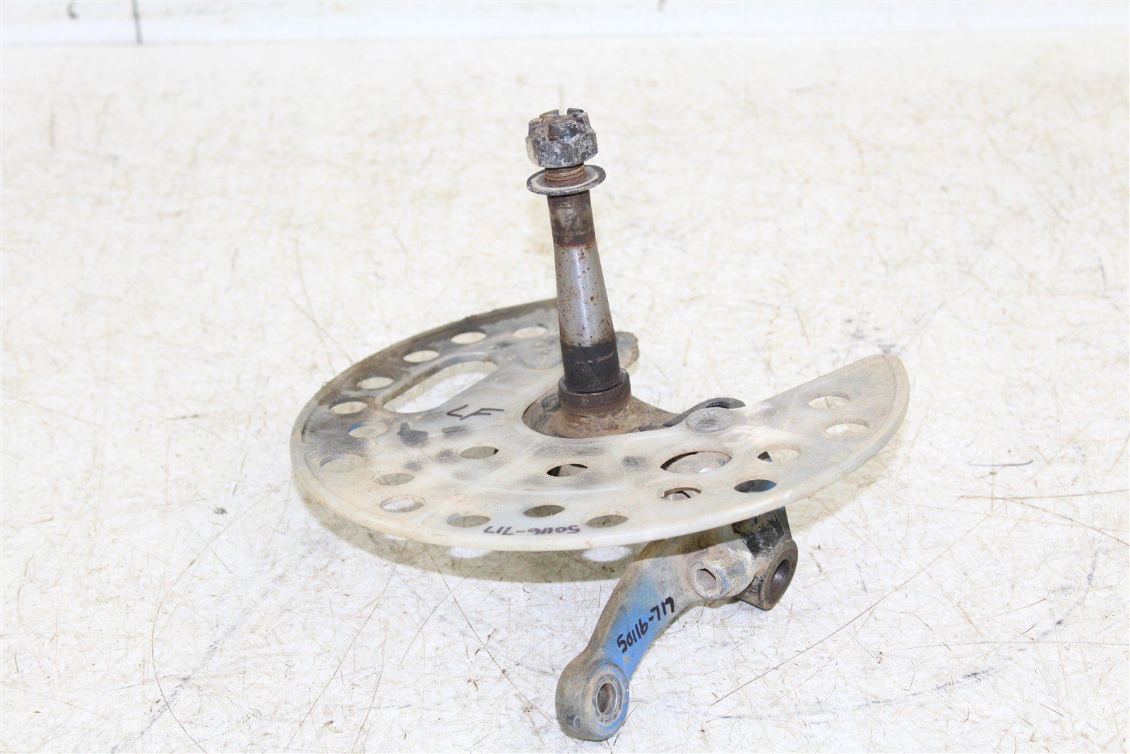 2008 Yamaha Raptor 250 Front Left Spindle Knuckle 50116