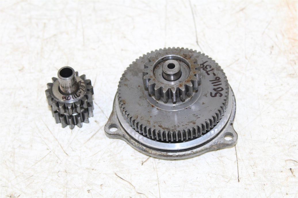 2008 Yamaha Raptor 250 Starter Motor Limiter Reduction Gears 50116