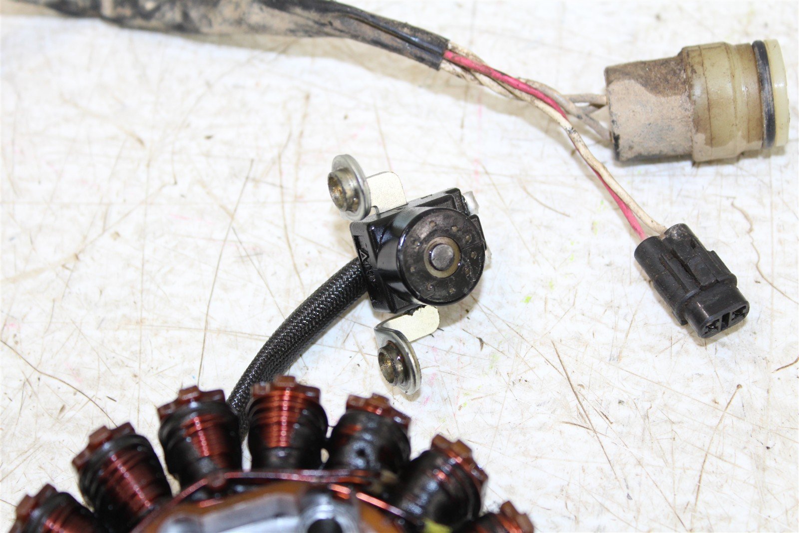 2008 Yamaha Raptor 250 Stator Magneto Generator Coil 50116