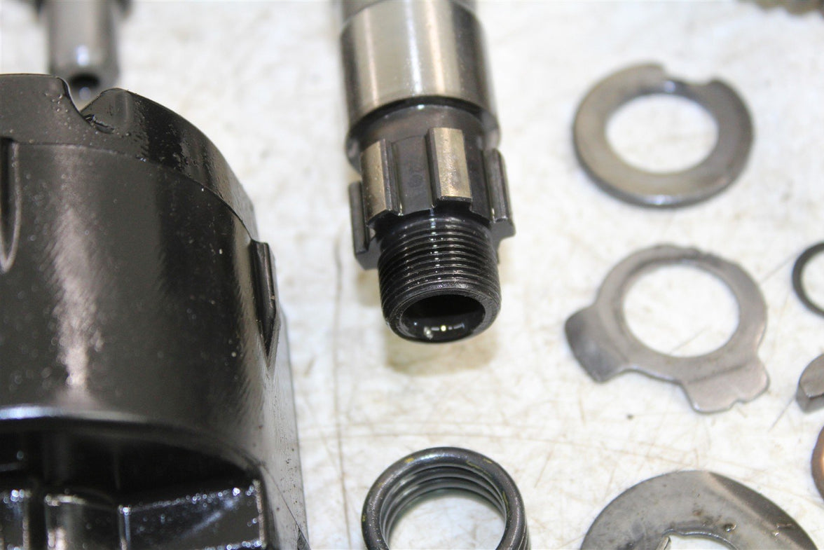 2008 Yamaha Raptor 250 Transmission Gears Shift Shaft Forks Drum 50116