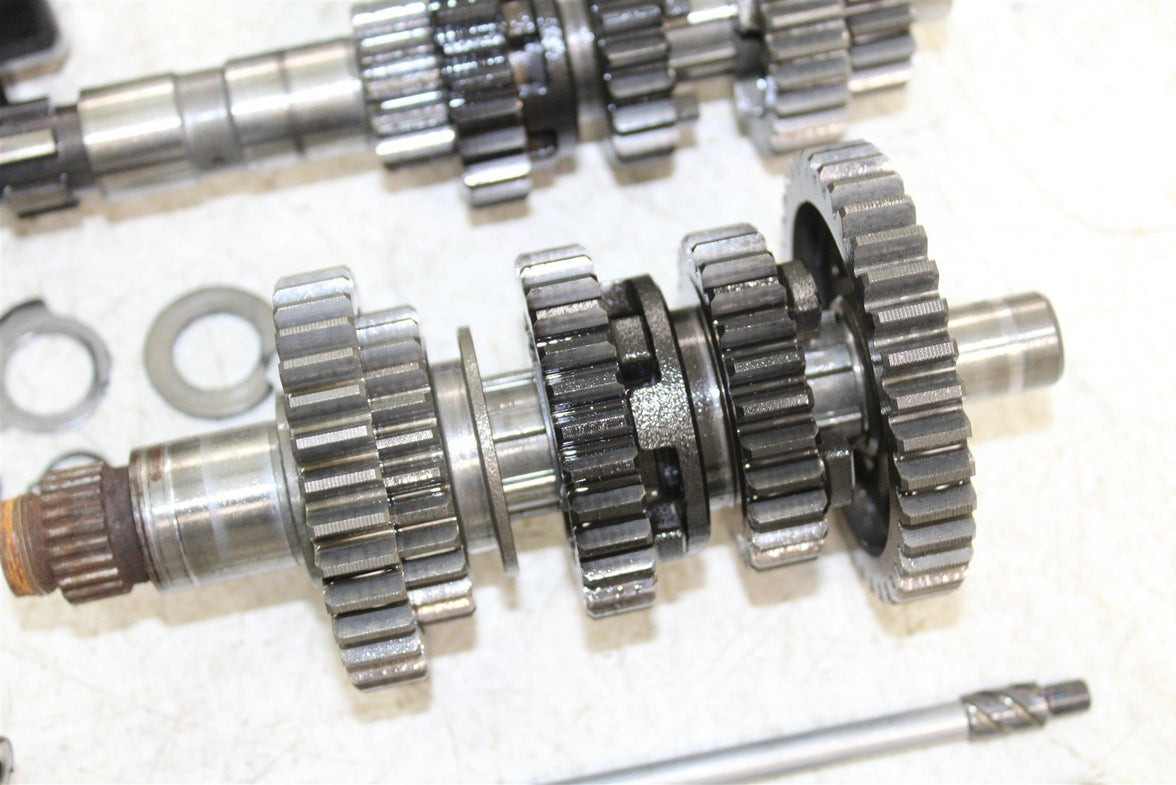 2008 Yamaha Raptor 250 Transmission Gears Shift Shaft Forks Drum 50116