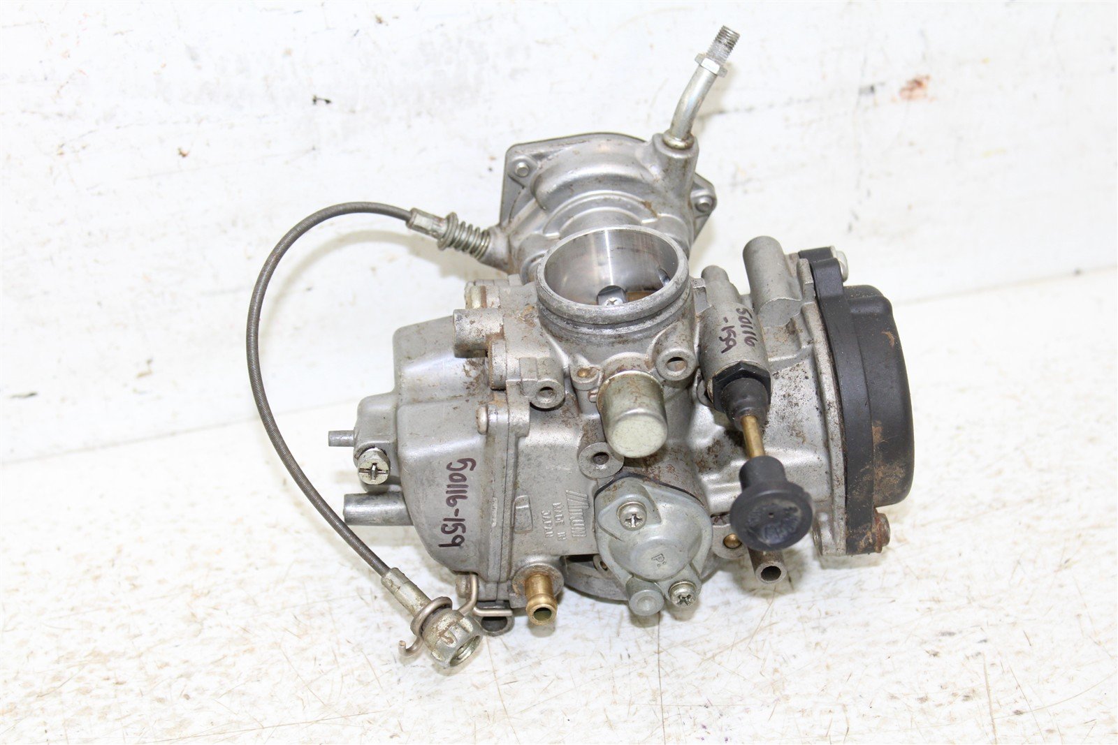 2008 Yamaha Raptor 250 Mikuni Carburetor Carb Fuel Intake 50116