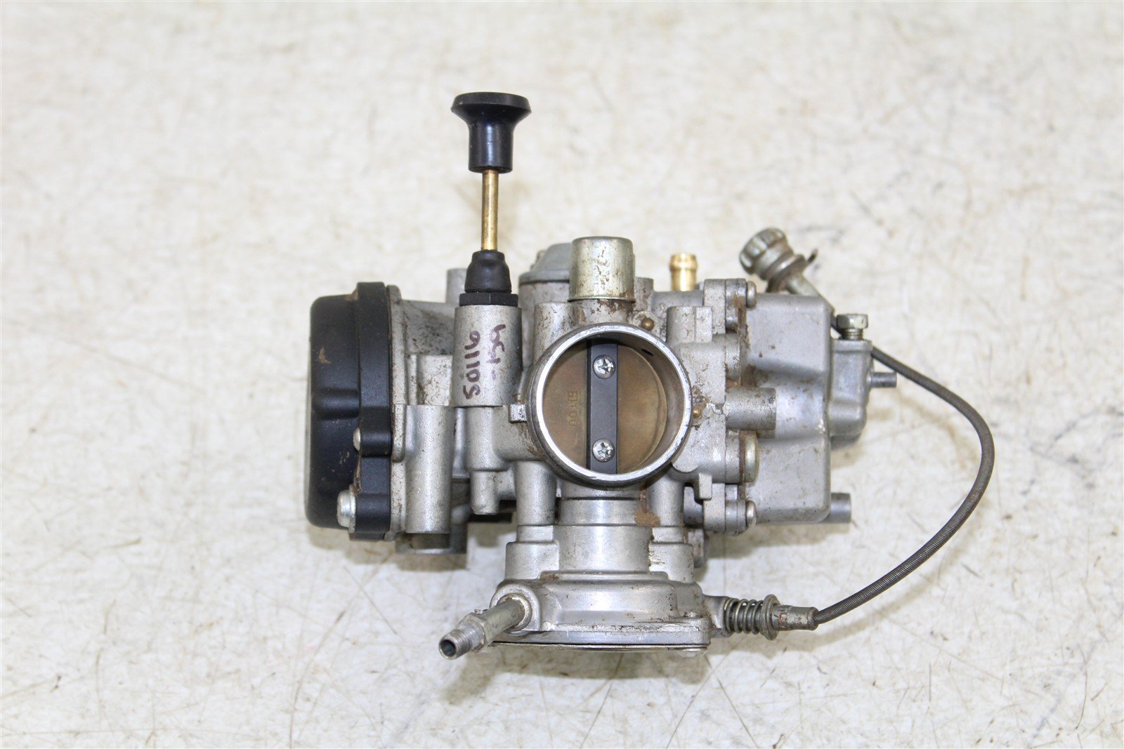 2008 Yamaha Raptor 250 Mikuni Carburetor Carb Fuel Intake 50116