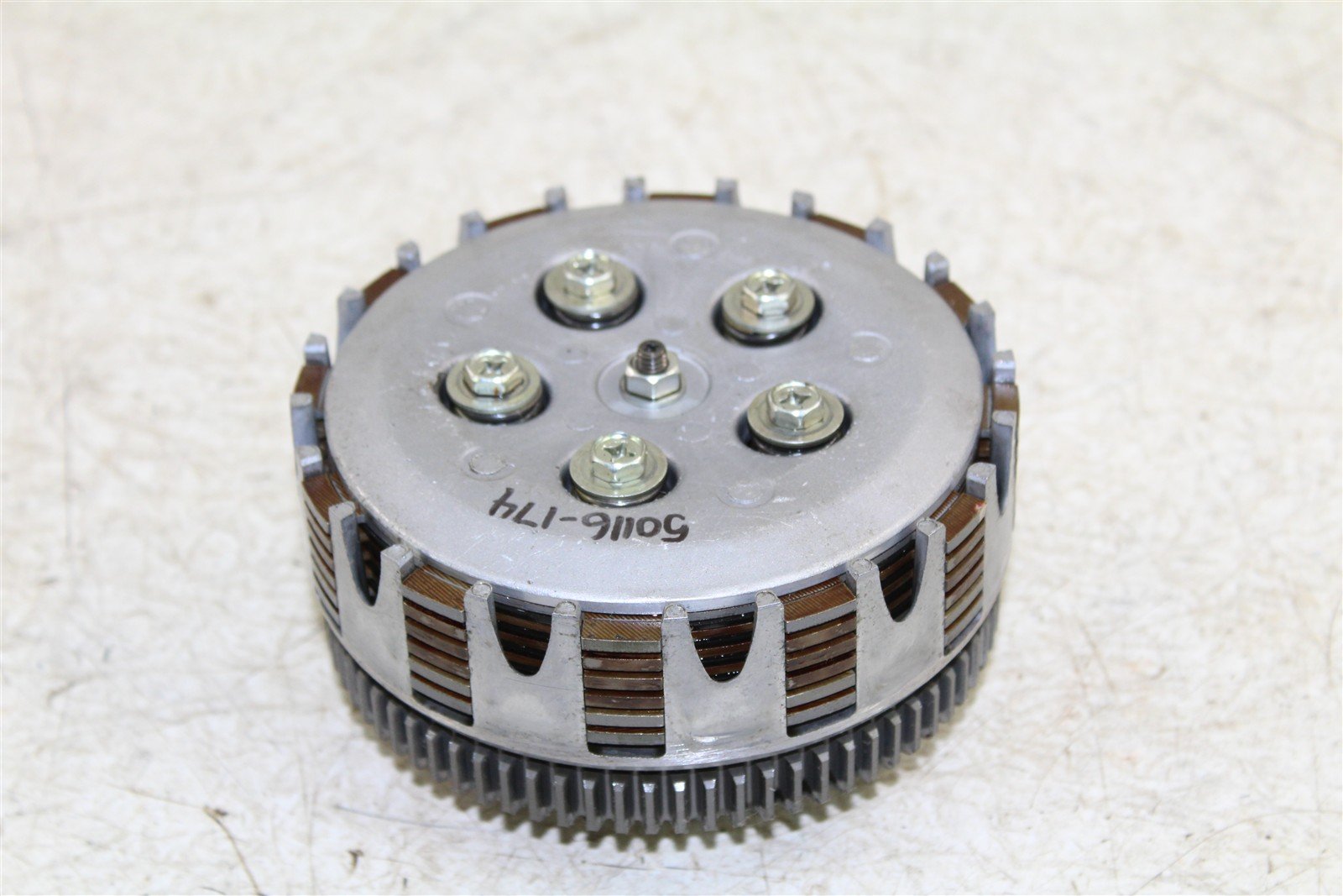 2008 Yamaha Raptor 250 Clutch Basket Inner Hub Pressure Plate 50116