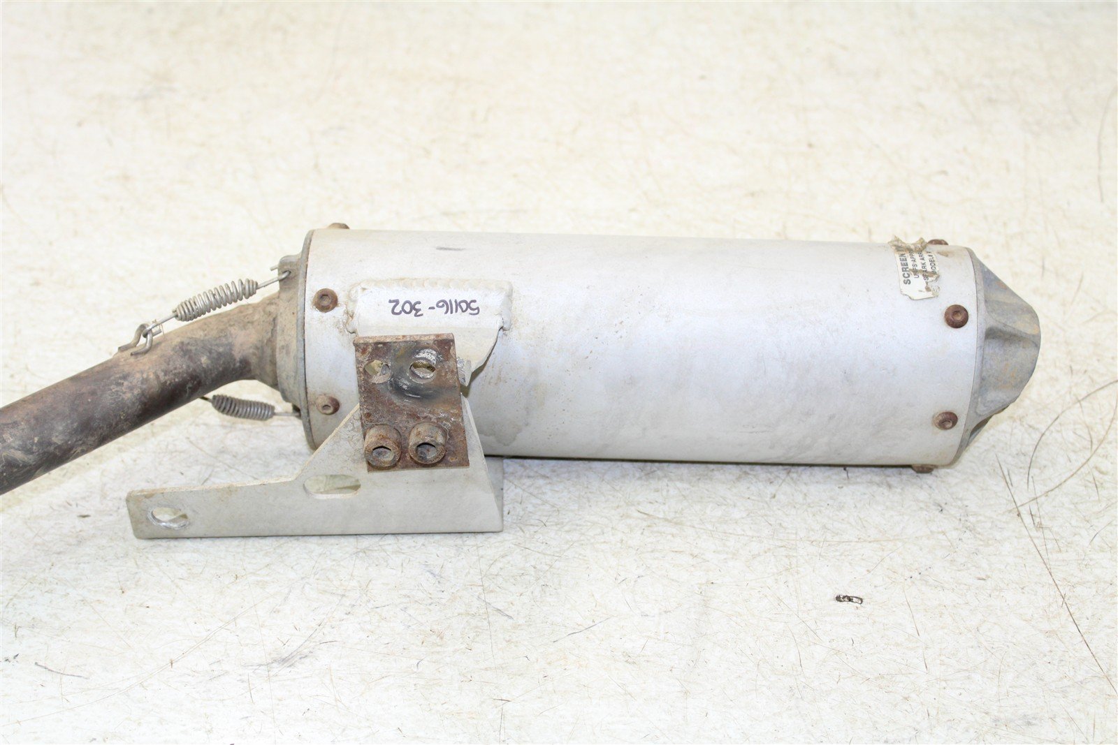 2008 Yamaha Raptor 250 Exhaust Silencer Muffler 50116