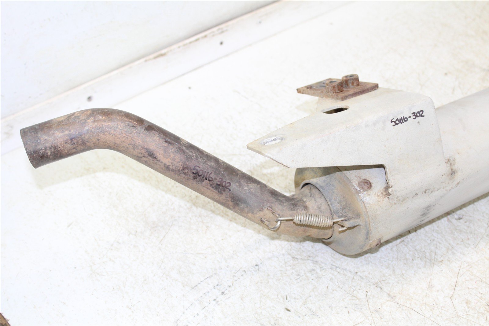 2008 Yamaha Raptor 250 Exhaust Silencer Muffler 50116