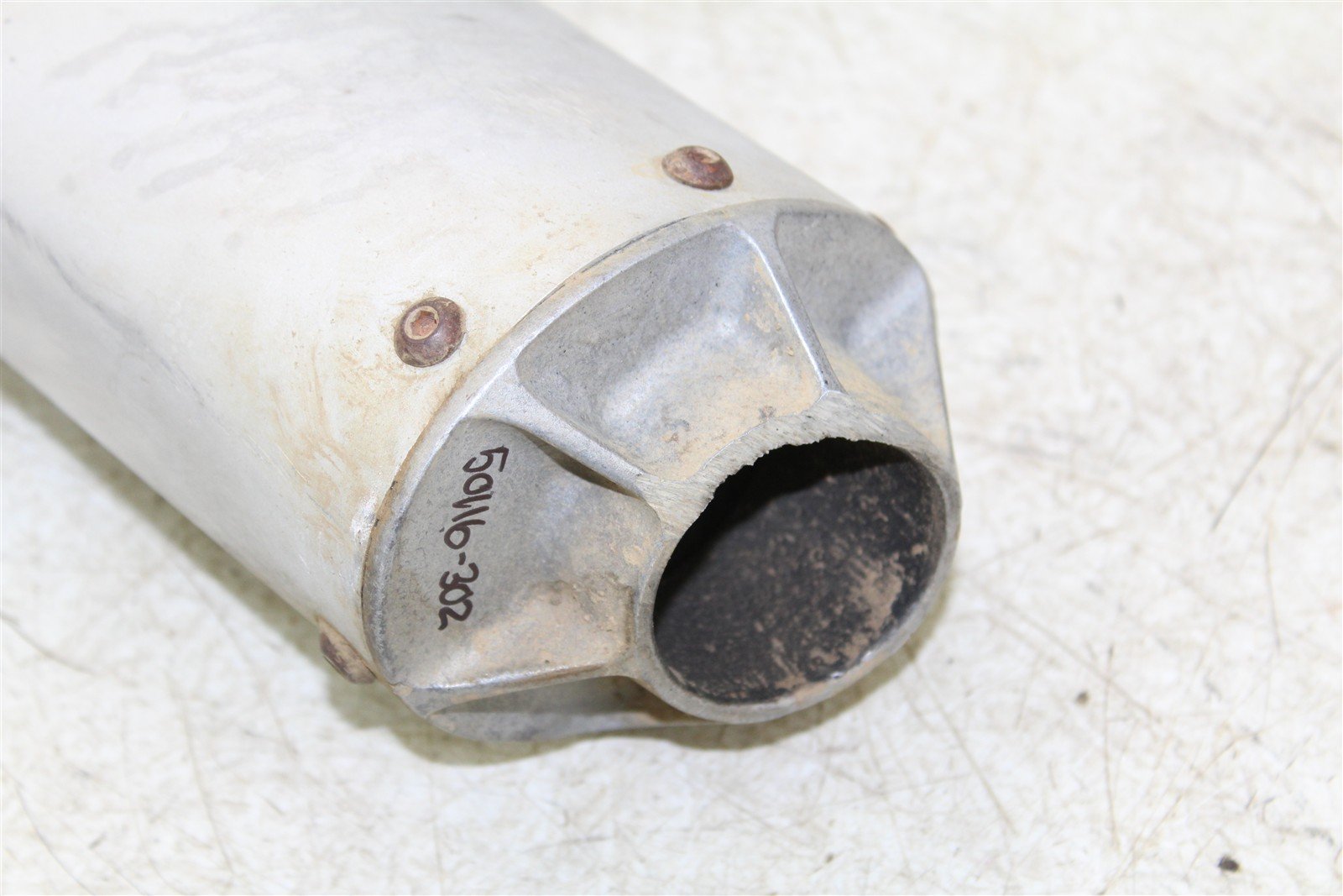 2008 Yamaha Raptor 250 Exhaust Silencer Muffler 50116